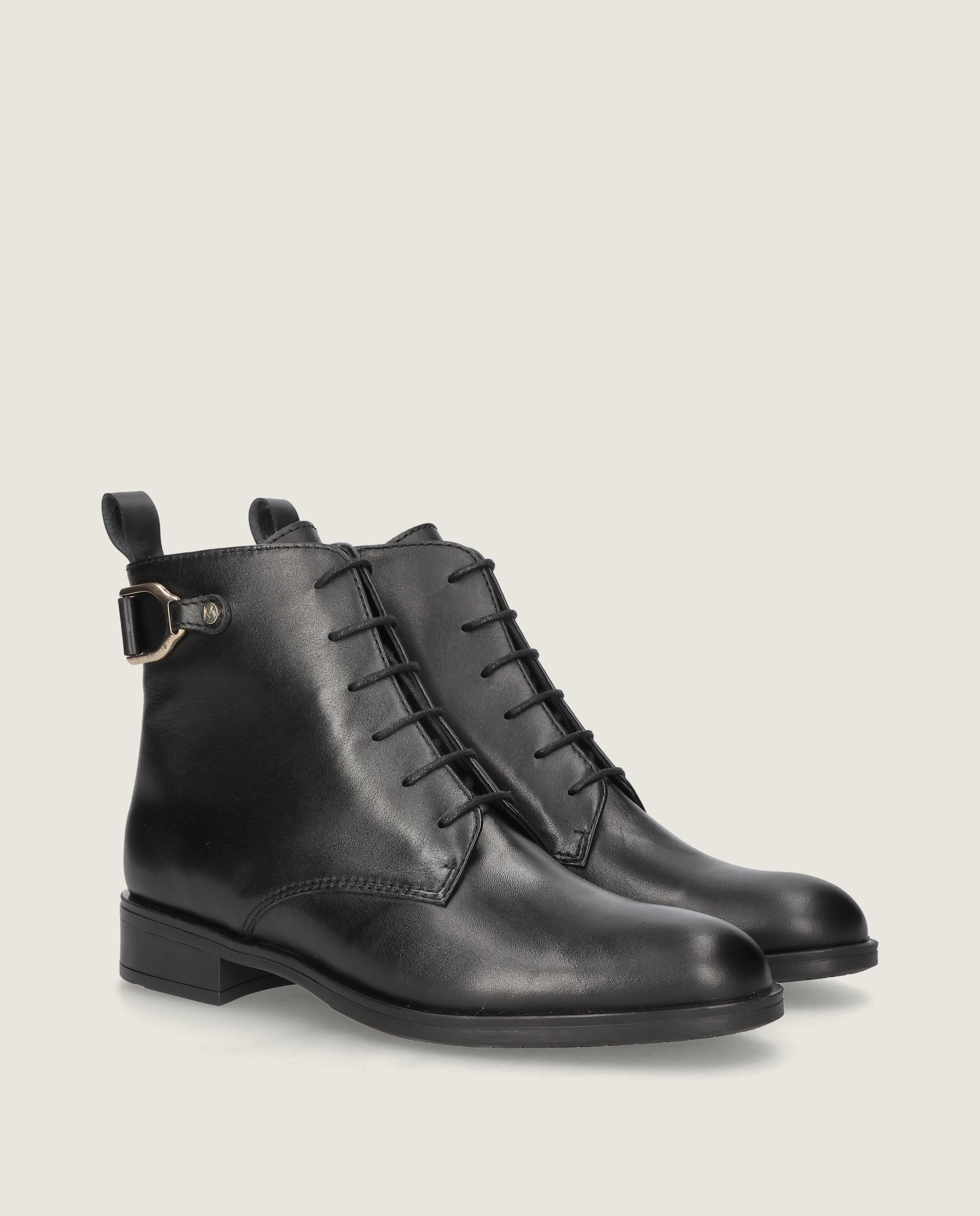 Botines Napoli Negros Piel
