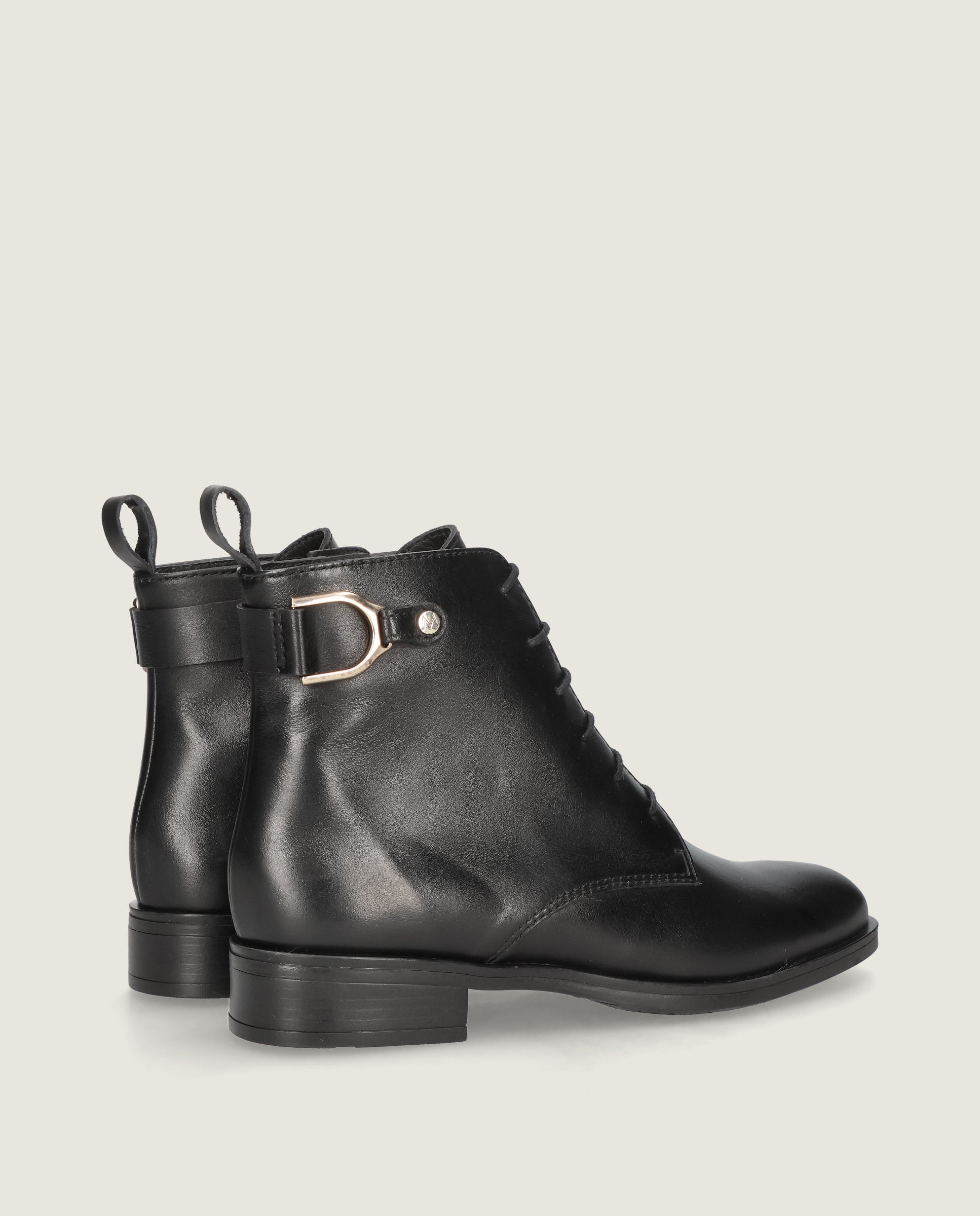 Botines Napoli Negros Piel