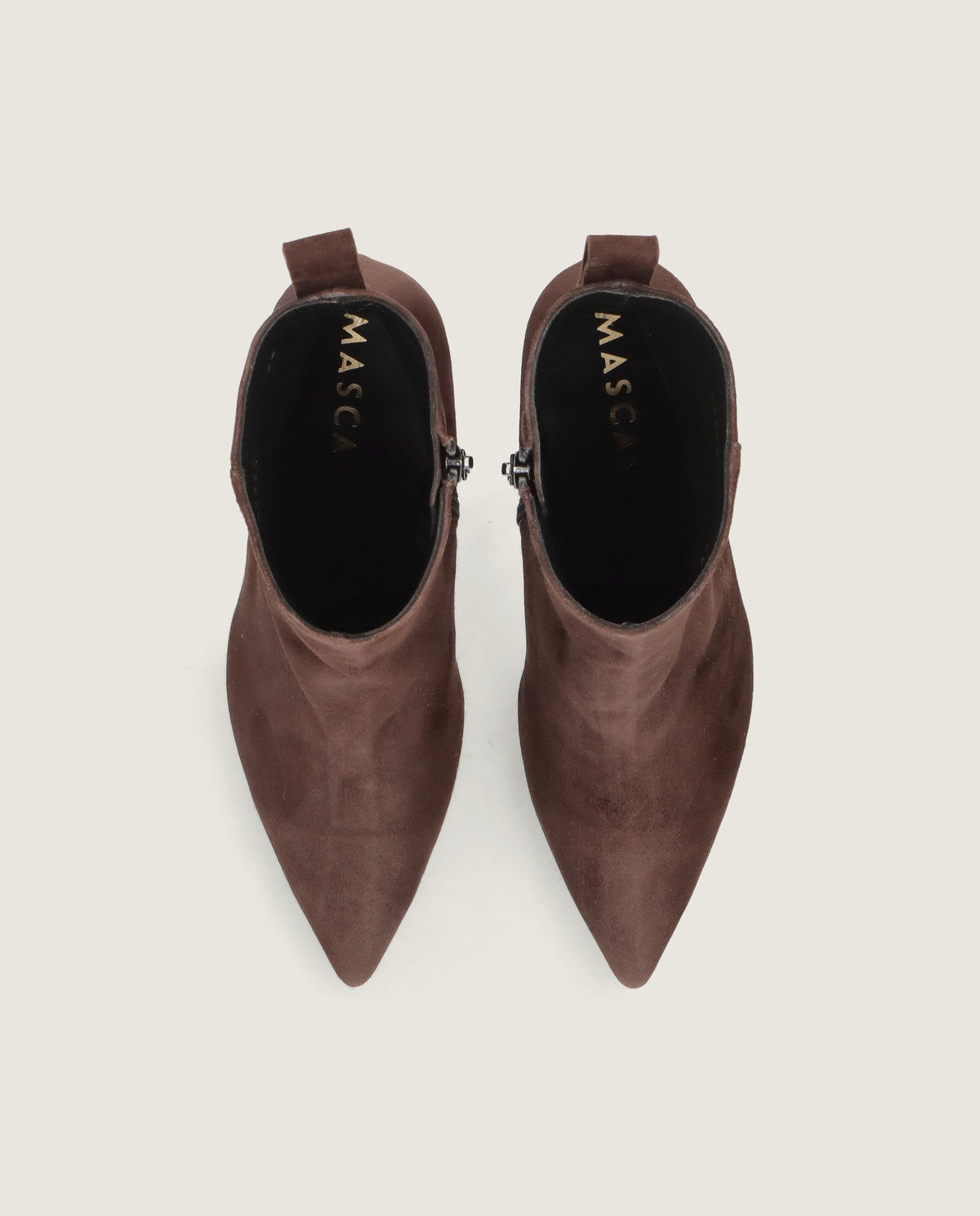 Botines Alya Marrones Ante