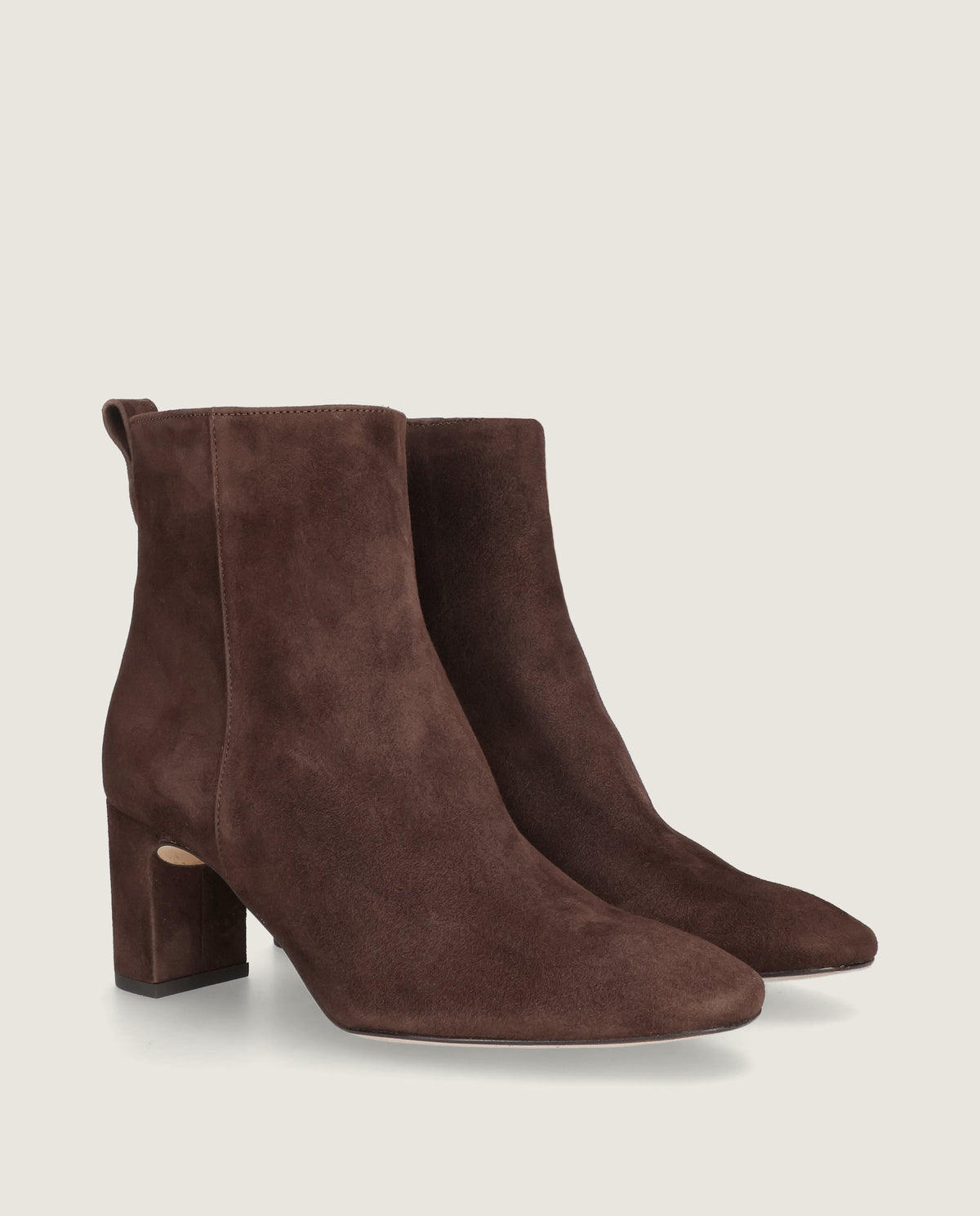 Botines Jolie Marrones Ante