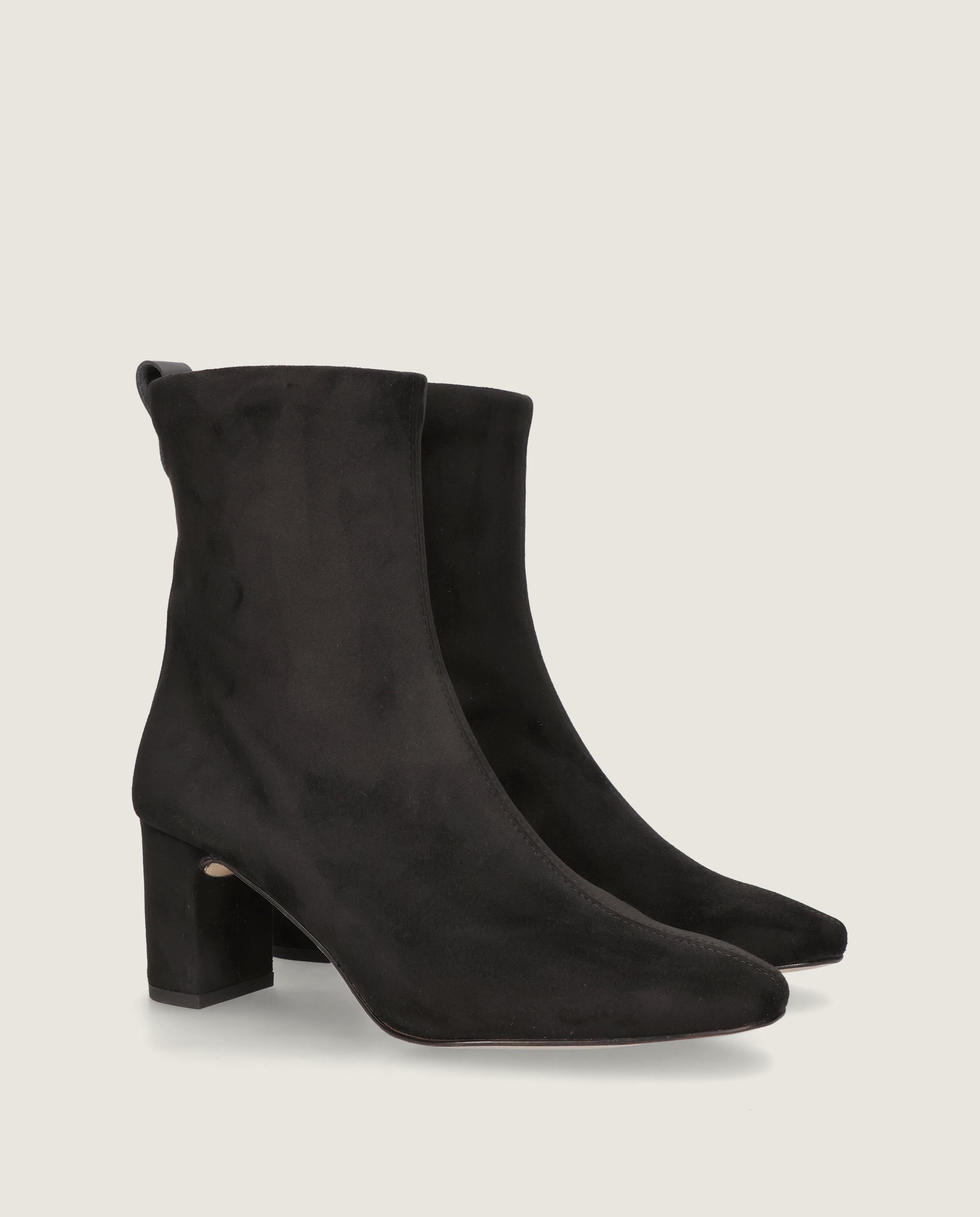 Botines Jolie Negros Tejidos