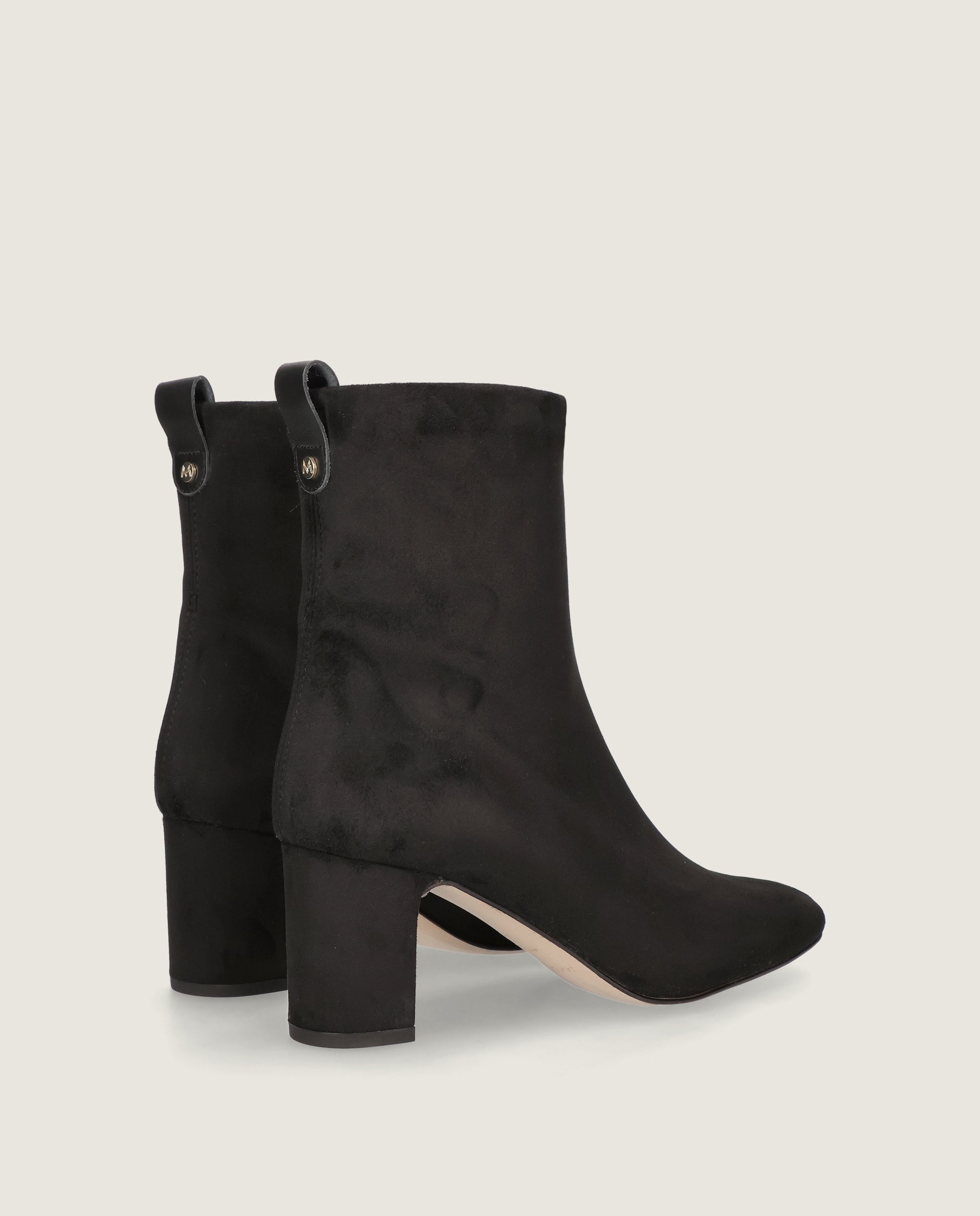 Botines Jolie Negros Tejidos