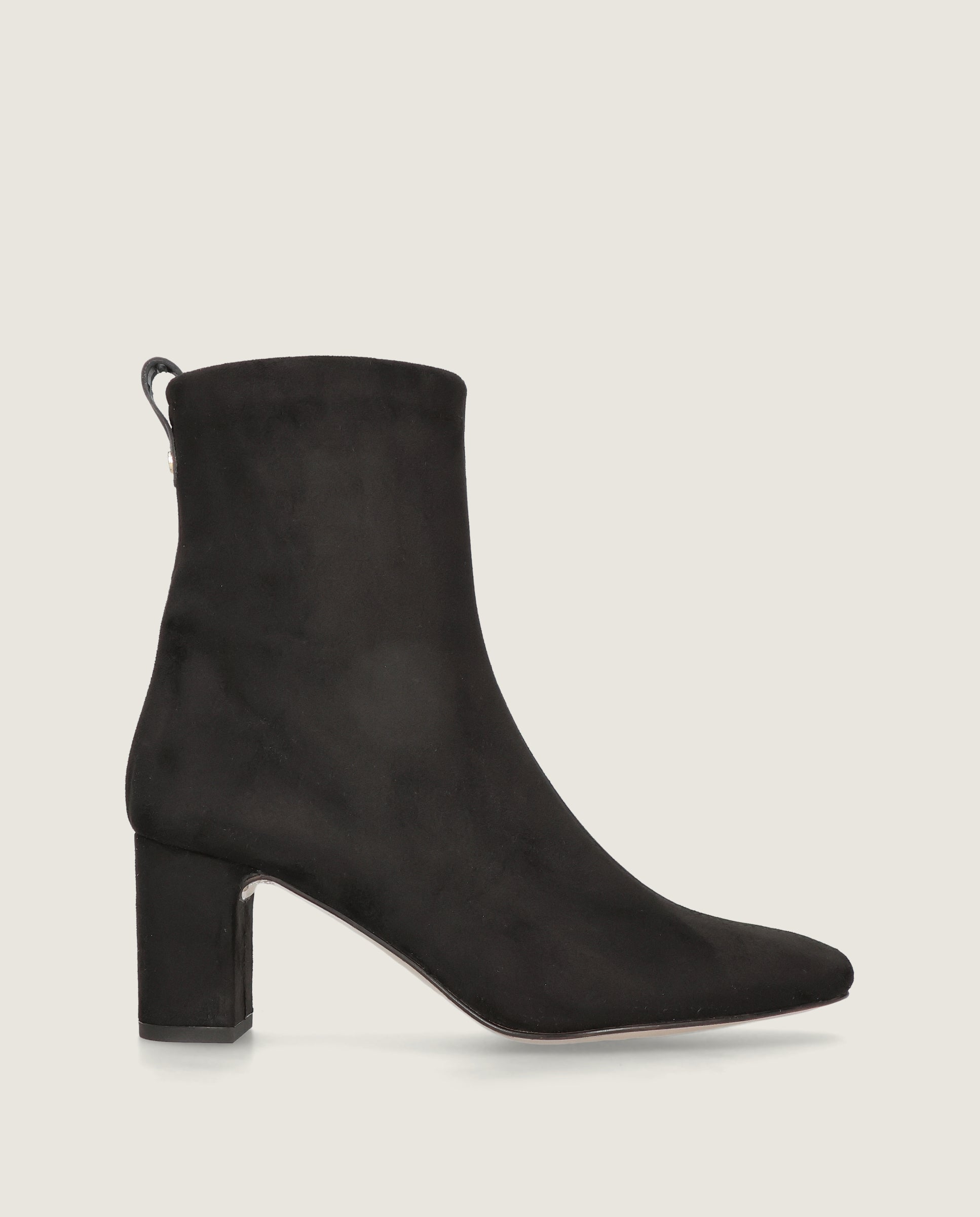 Botines Jolie Negros Tejidos