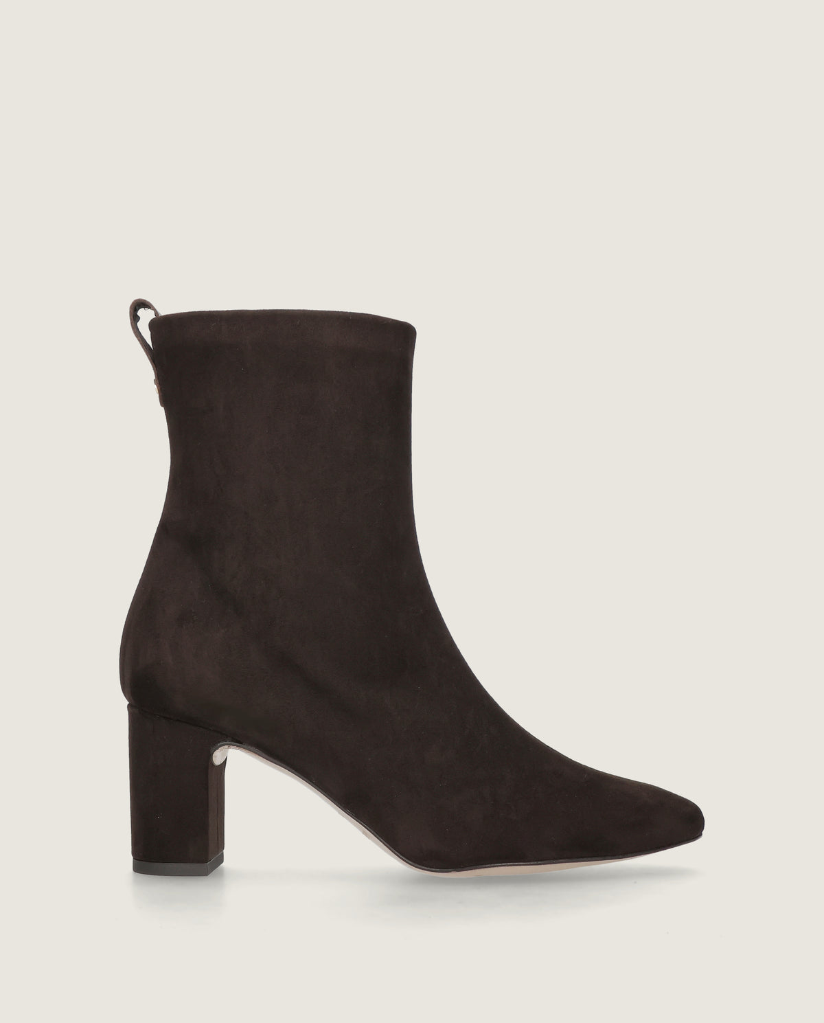 Botines Jolie Marrones Tejidos