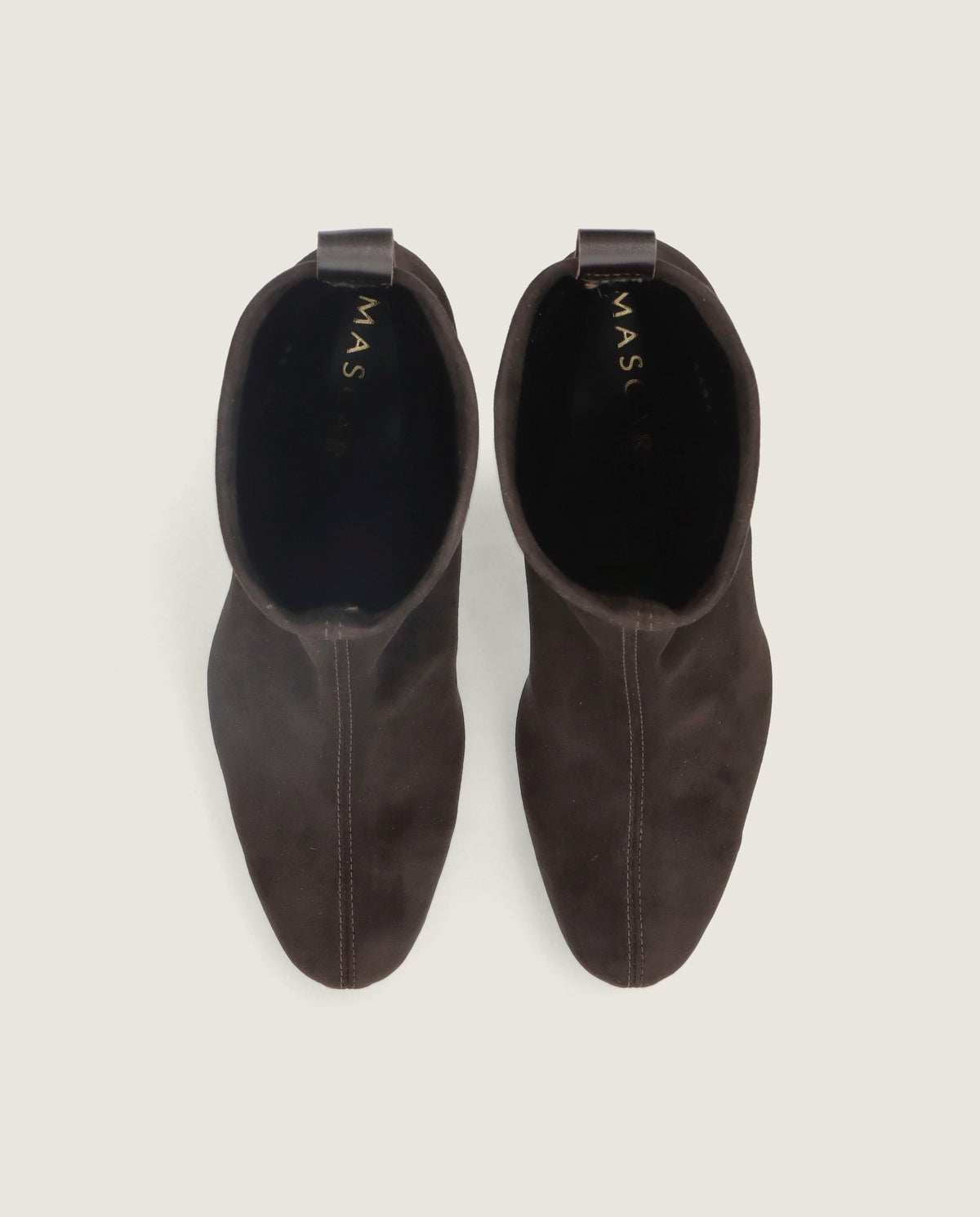 Botines Jolie Marrones Tejidos