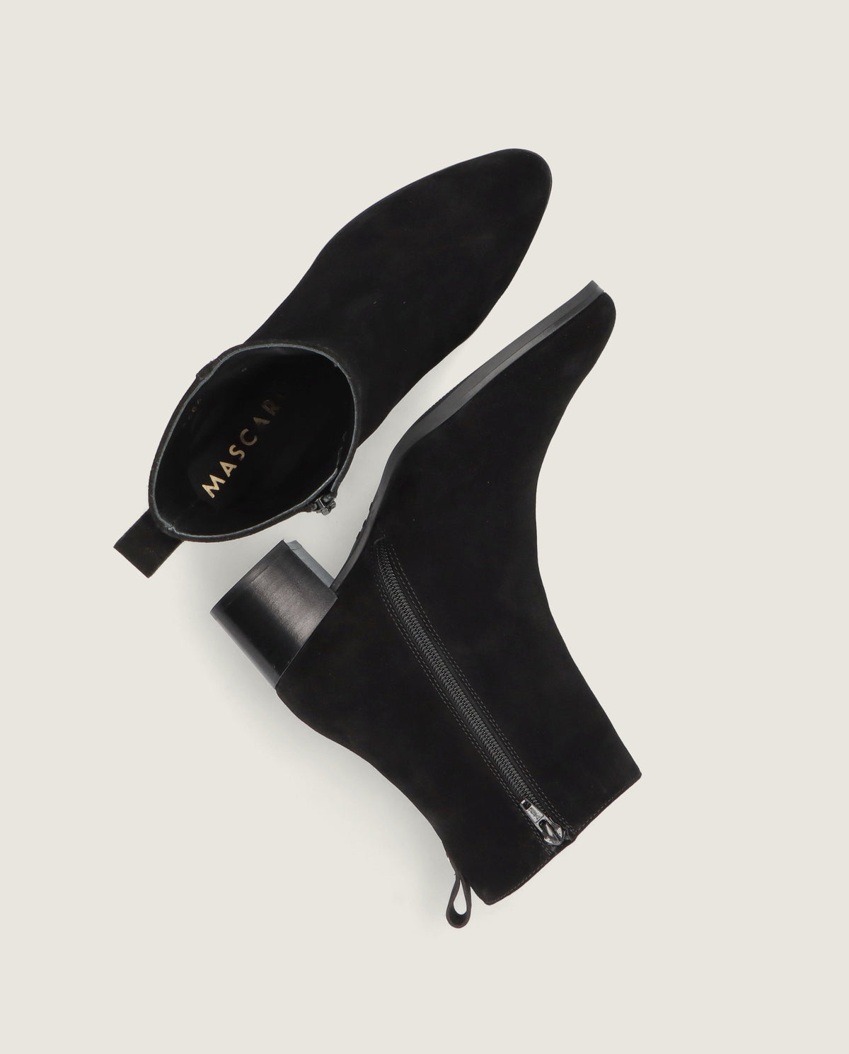 Botines Sharon Negros Ante