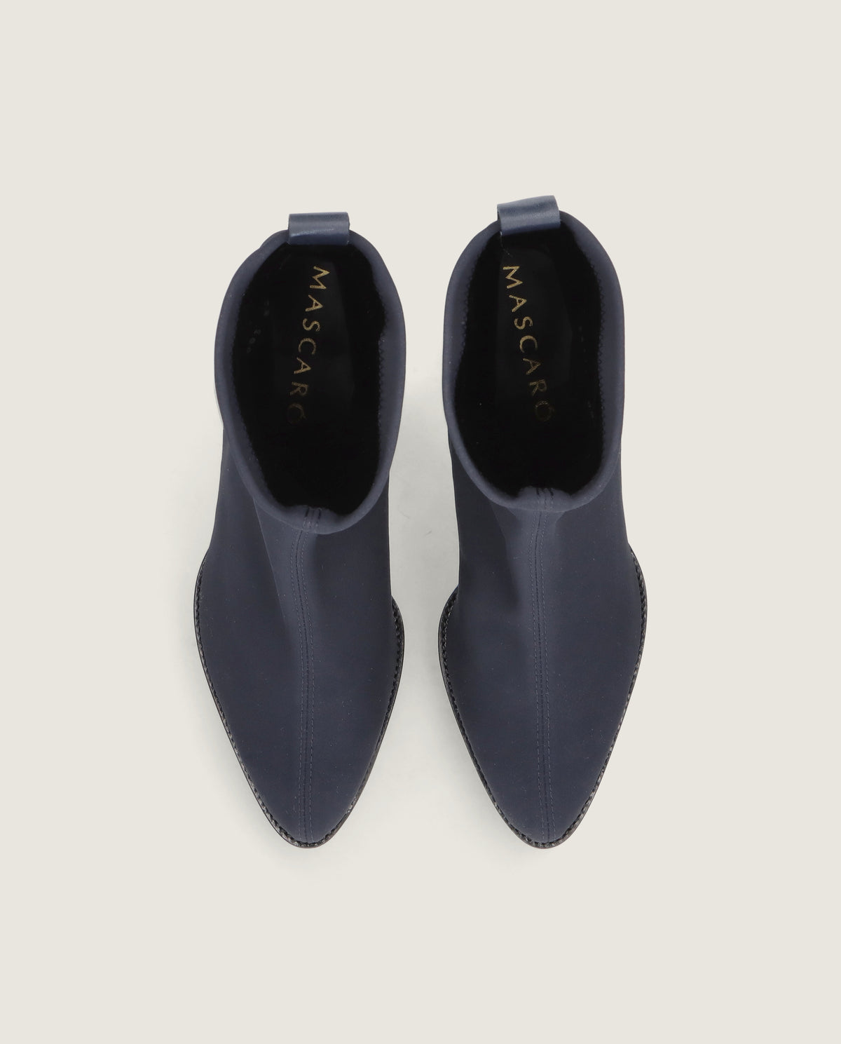 Bottines Cindy bleues tissées