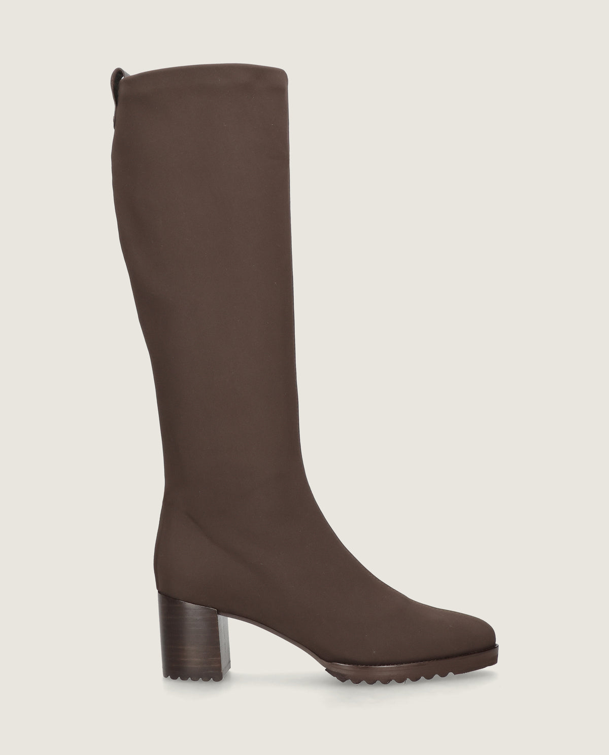 Botas Cindy Marrones Tejidos