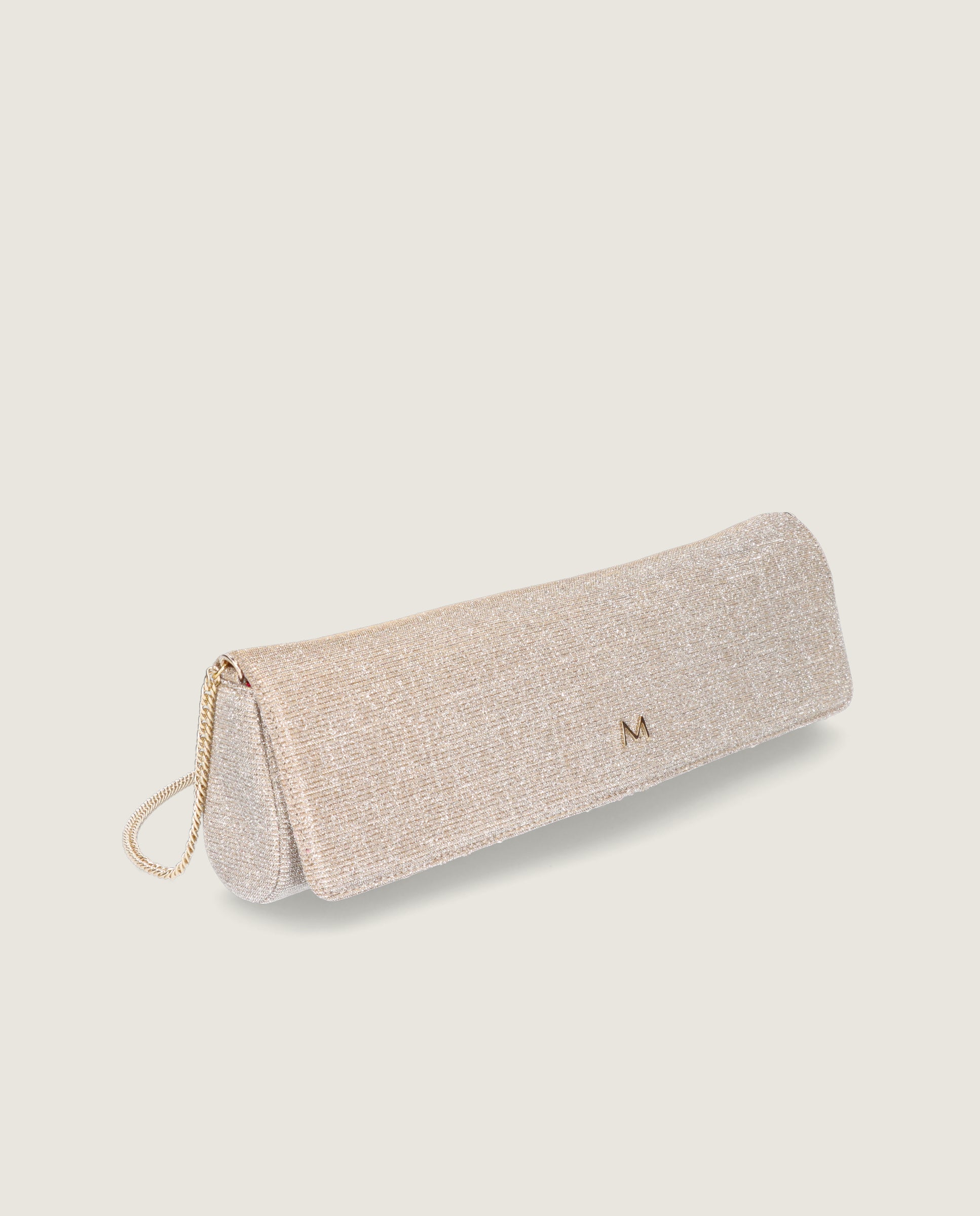 Bolsos Bags Plateados Tejidos