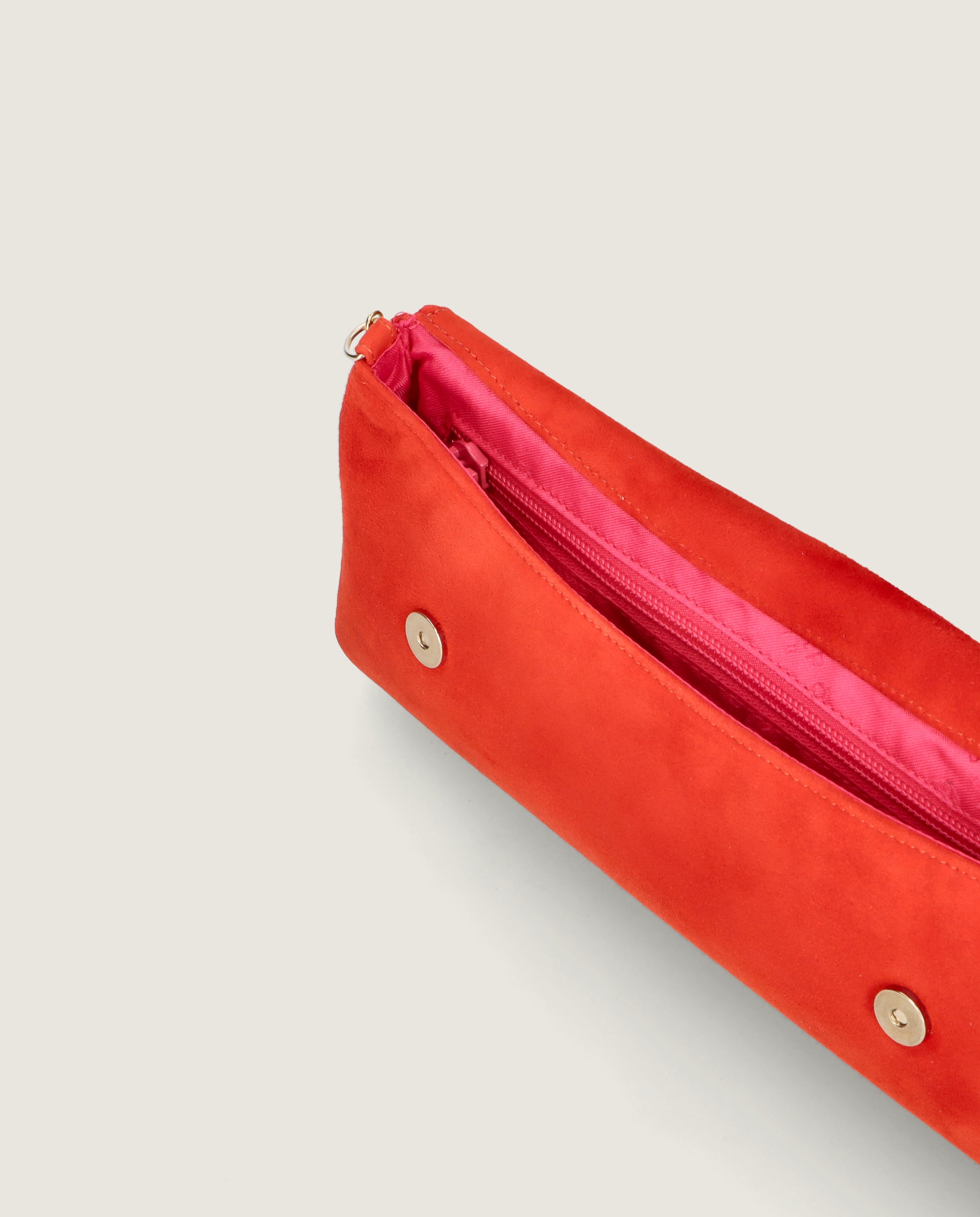 Bolsos Bags Rojos Ante