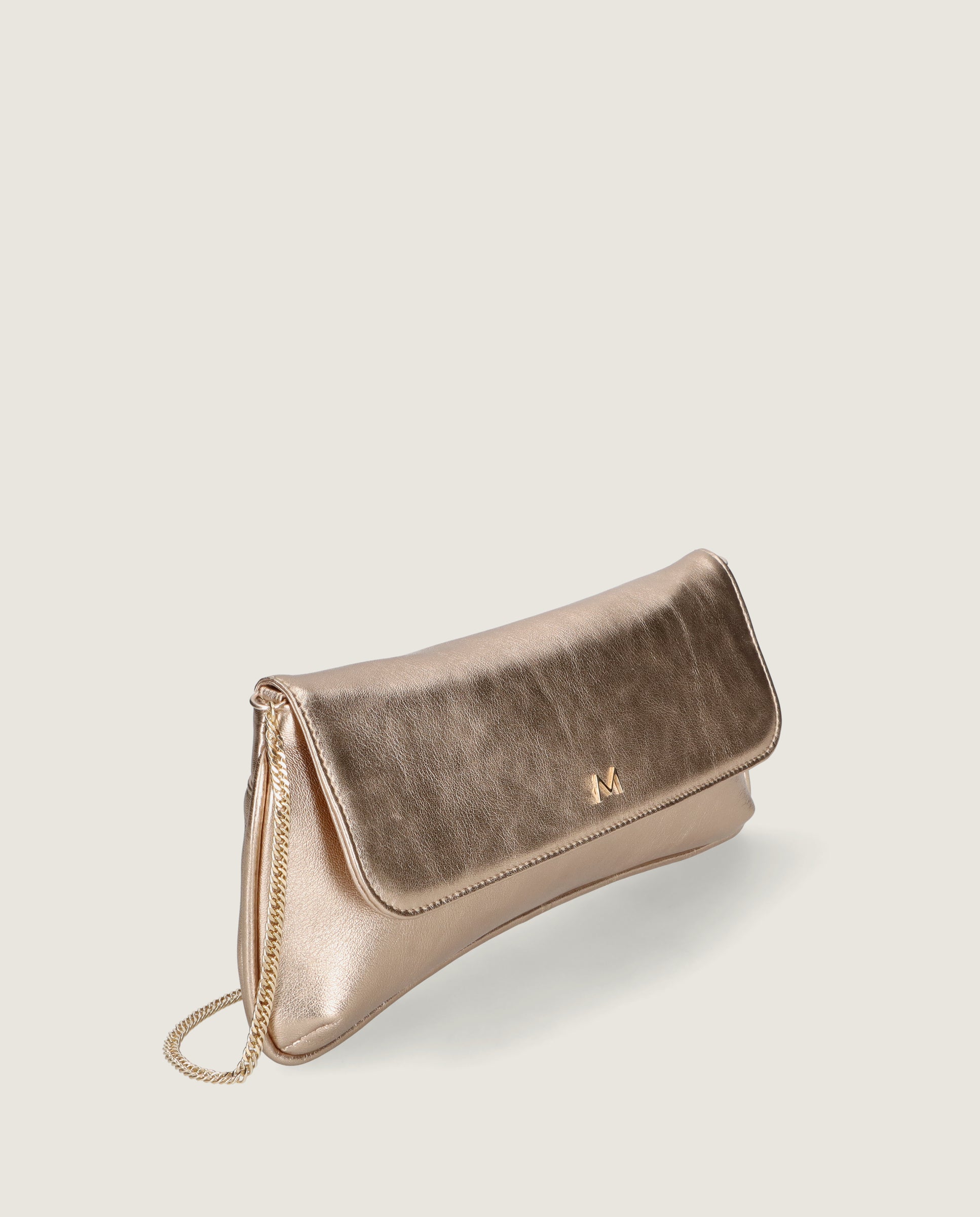 Bolsos Bags Dorados Pieles metalizadas