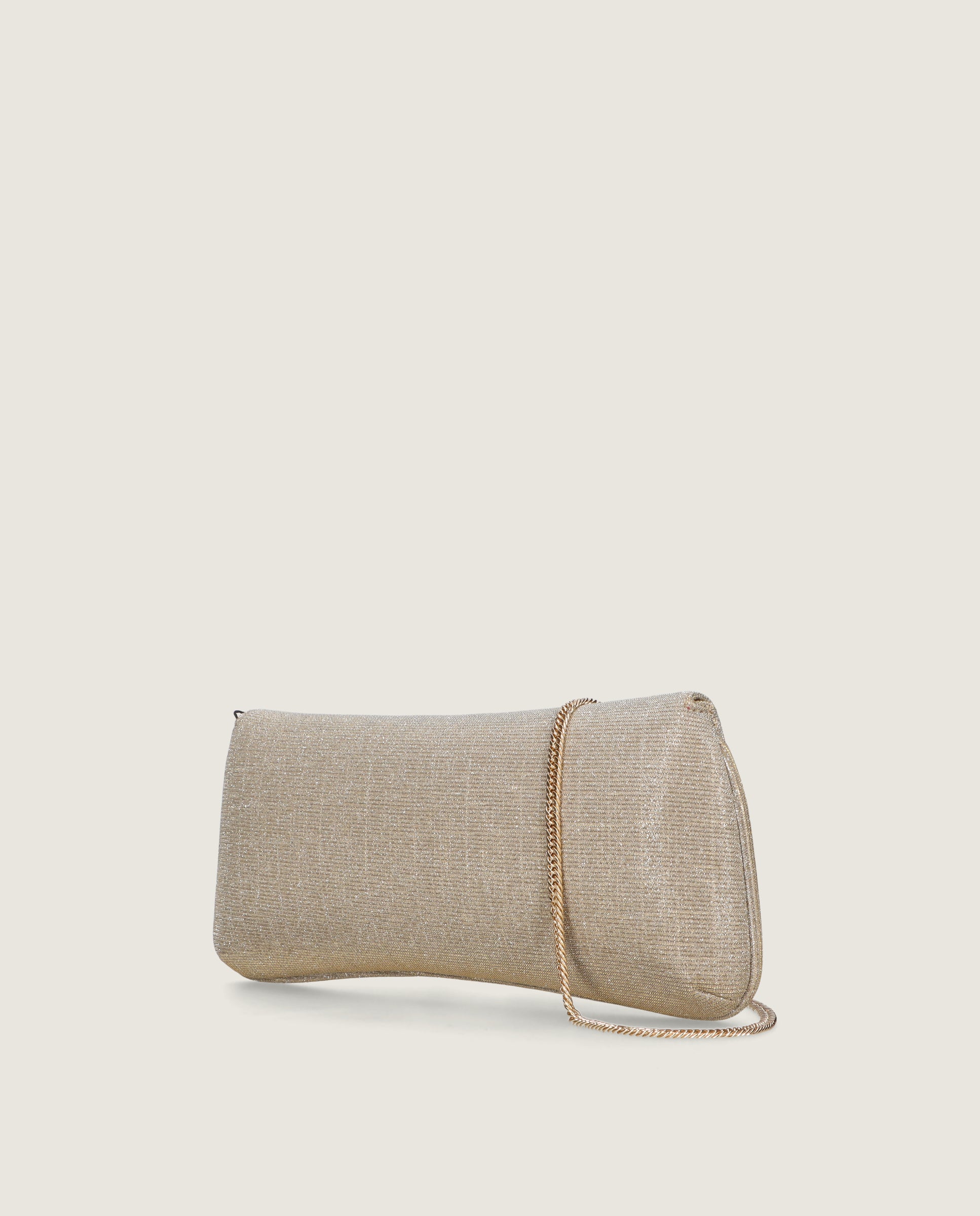 Bolsos Bags Plateados Tejidos