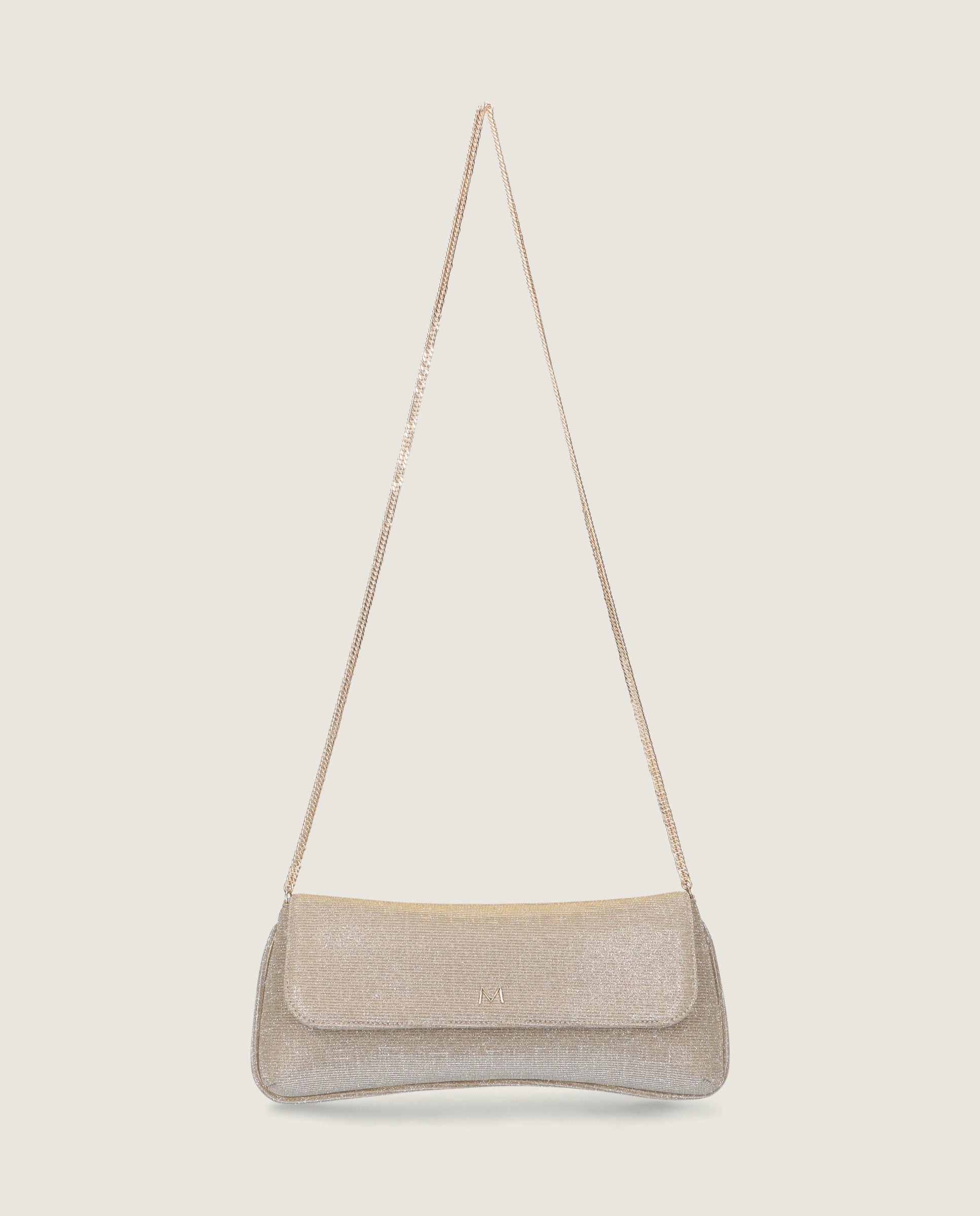 Bolsos Bags Plateados Tejidos