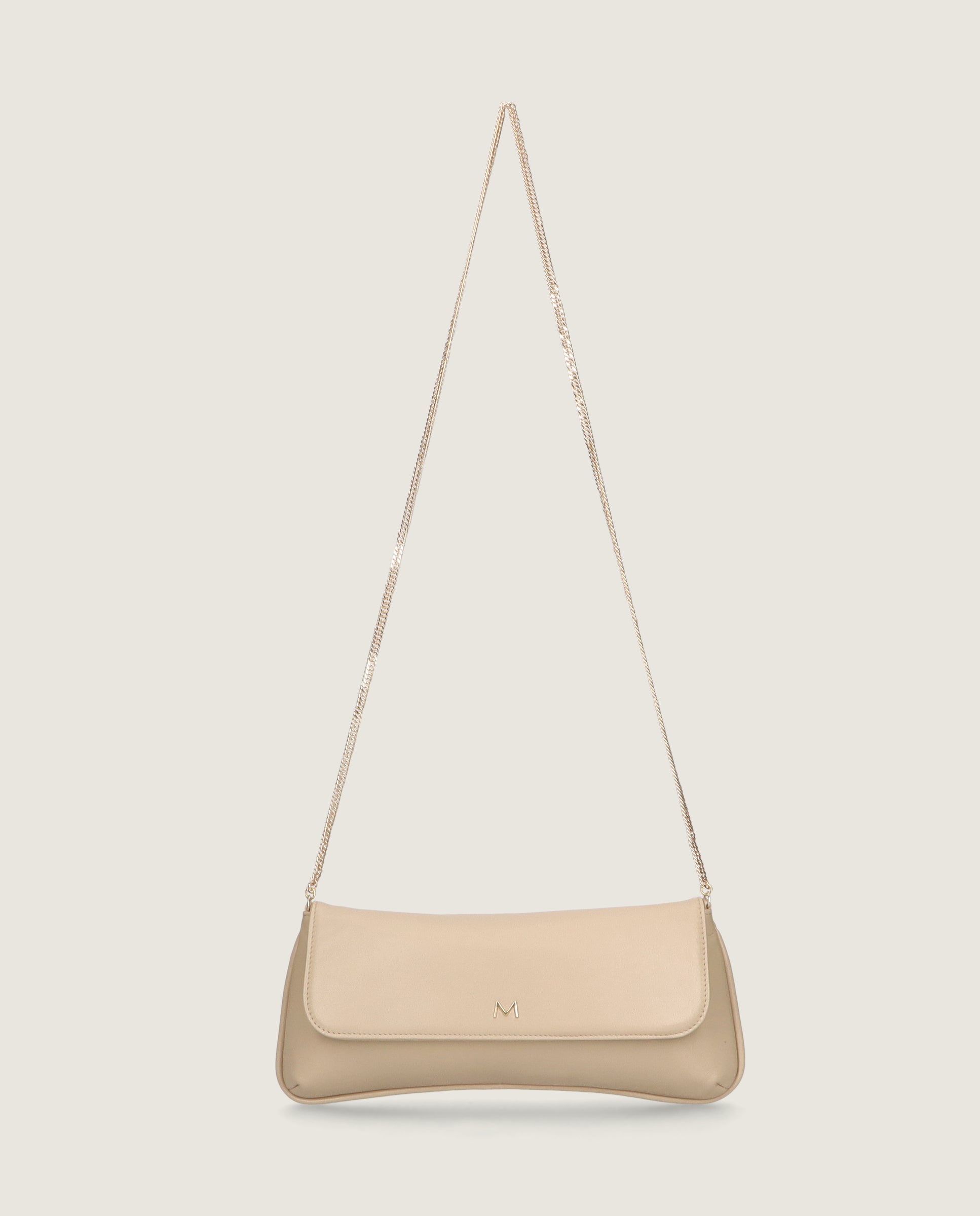 Beige Leder Taschen Bags