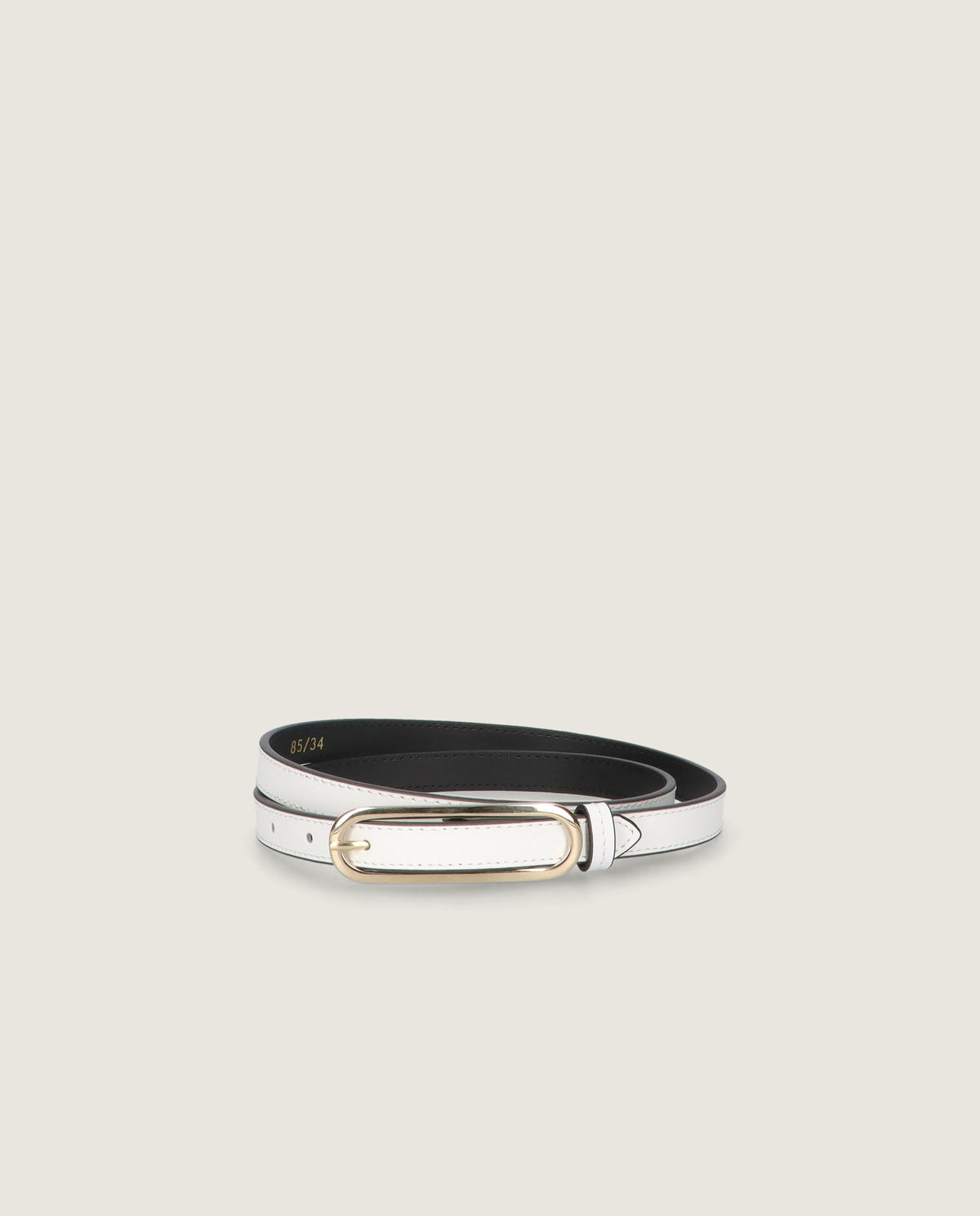 Cinturones Belt Blancos Piel