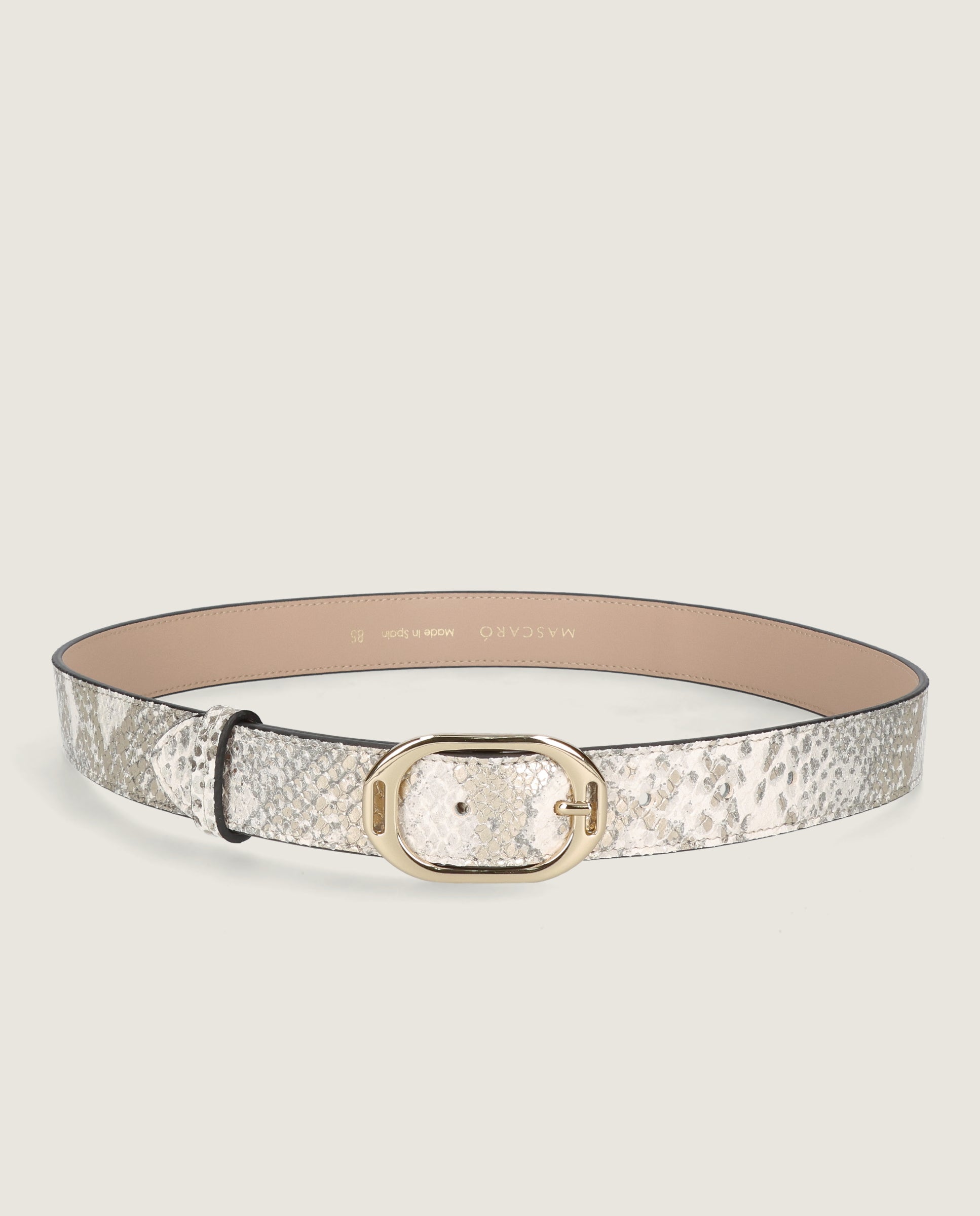 Cinturones Belt Animal print Pieles estampadas
