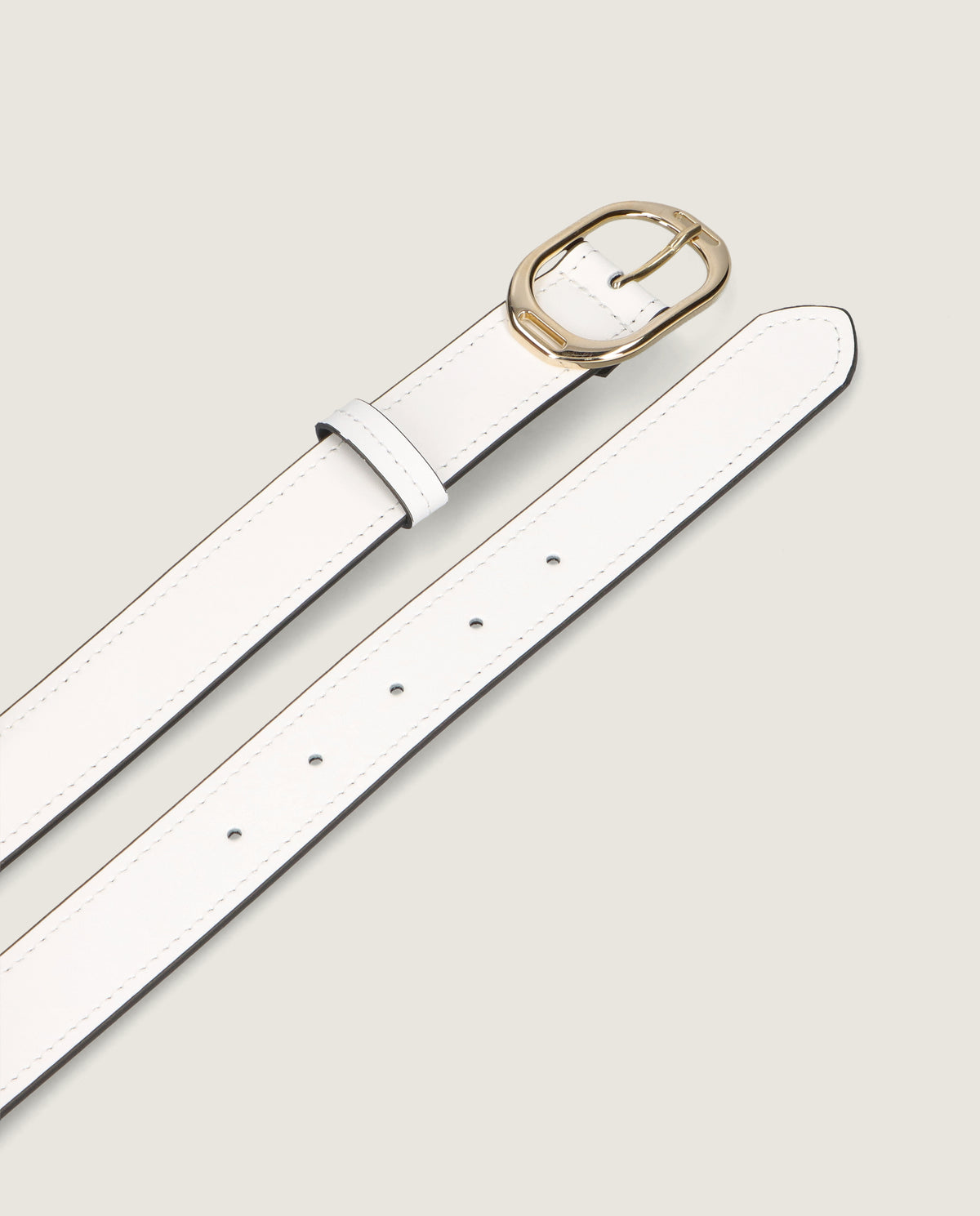 Cinturones Belt Blancos Piel