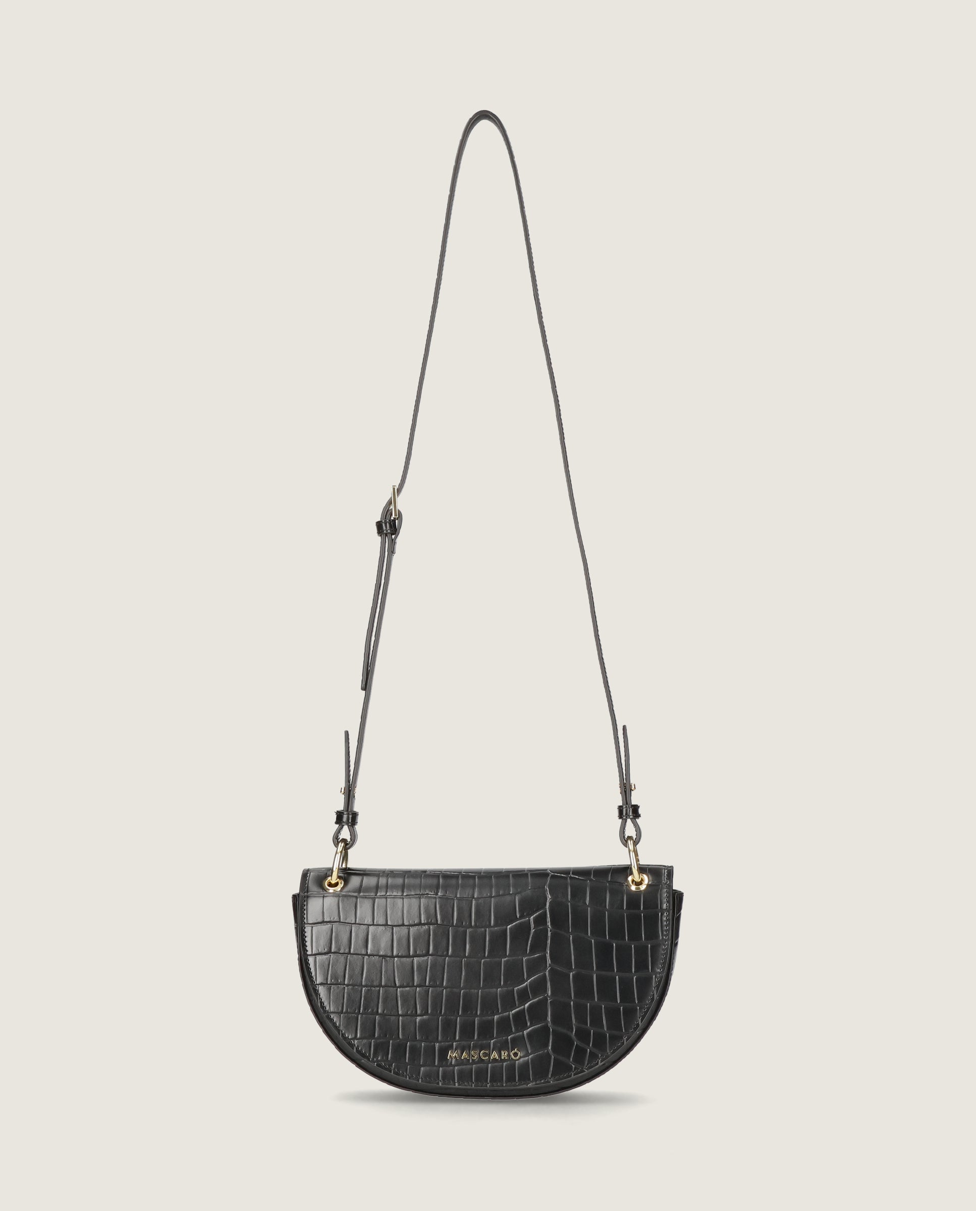 Malas Bolsas Pretas Peles estampadas
