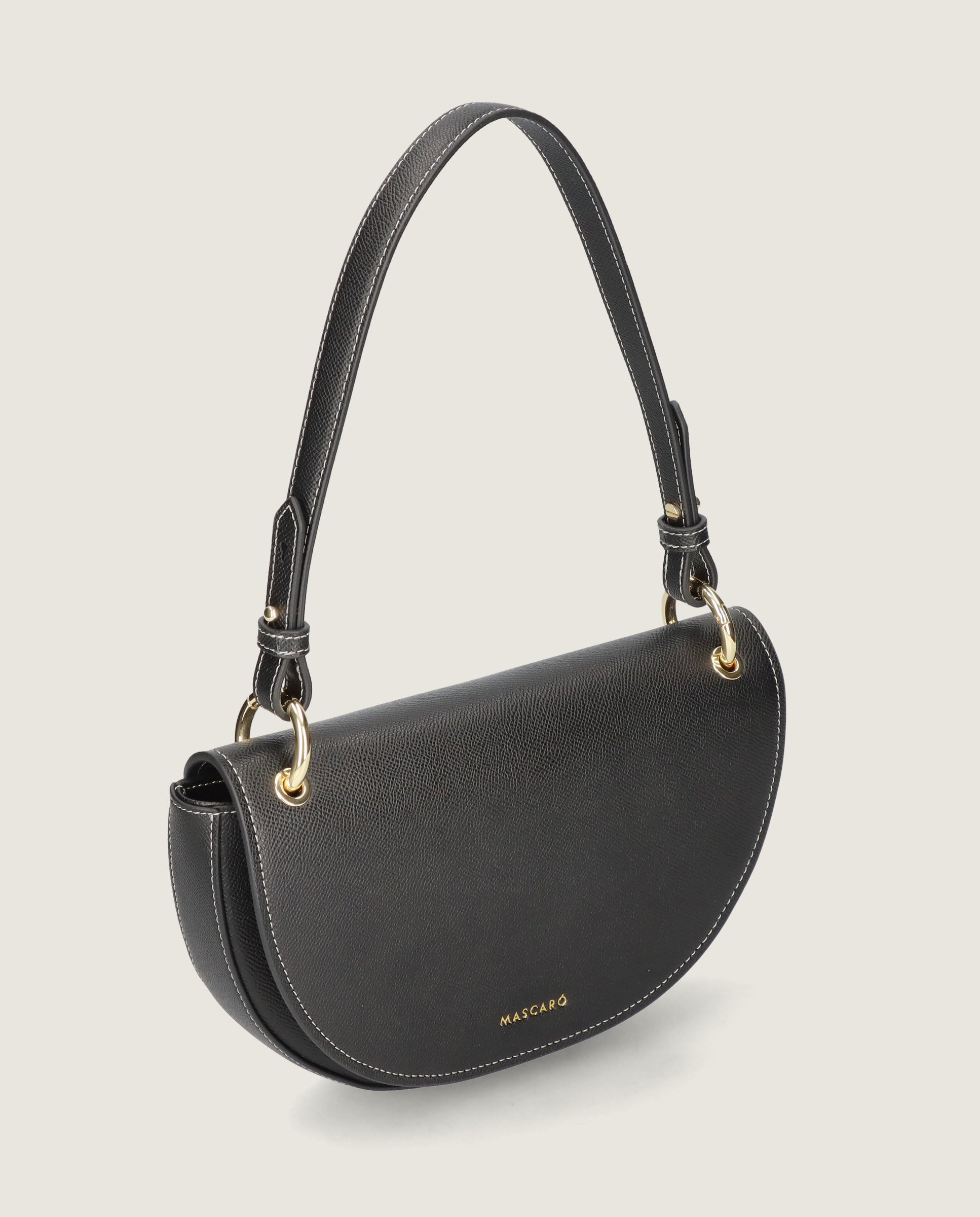Schwarze Lederhandtaschen Bags