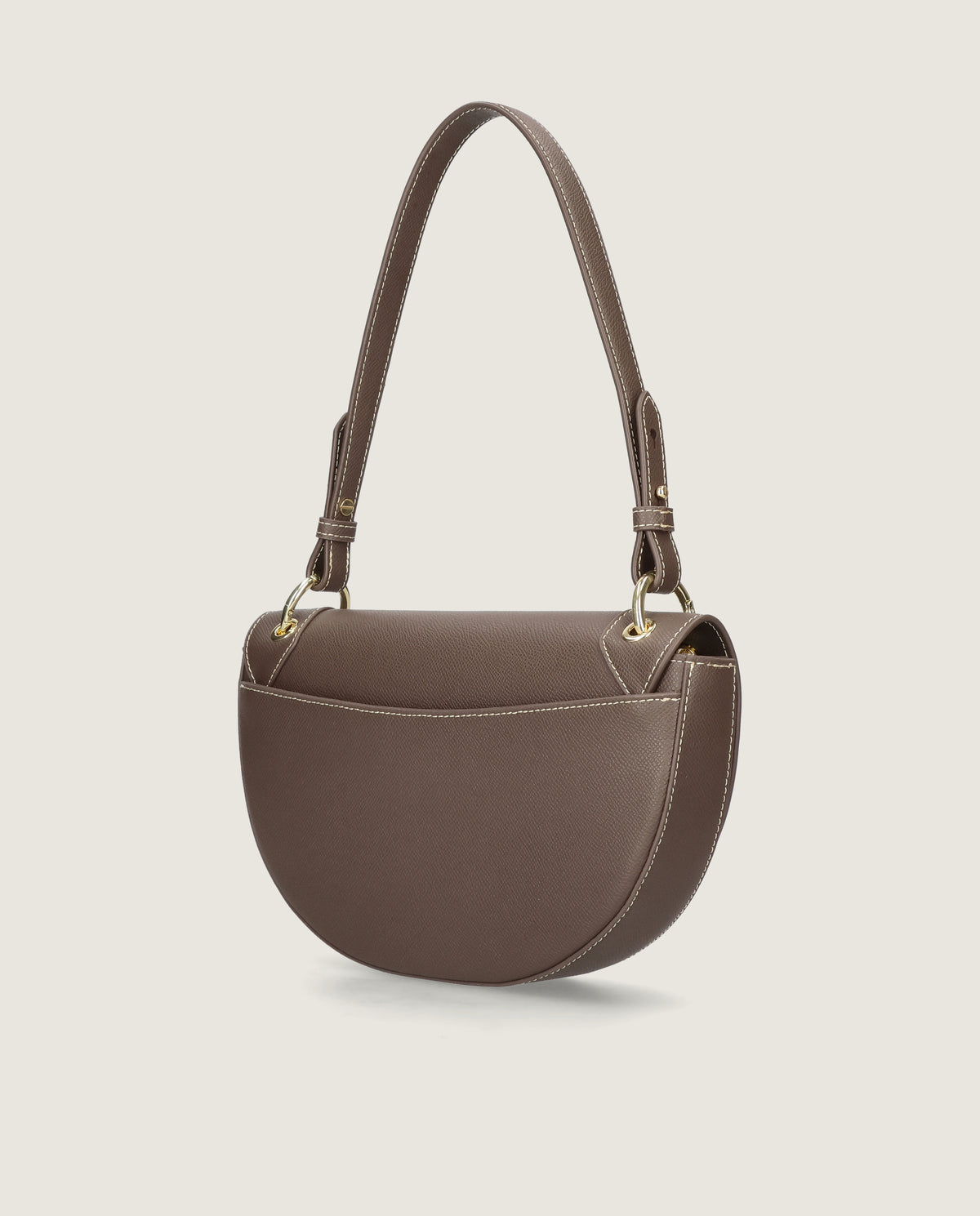Sella bag in brown leather