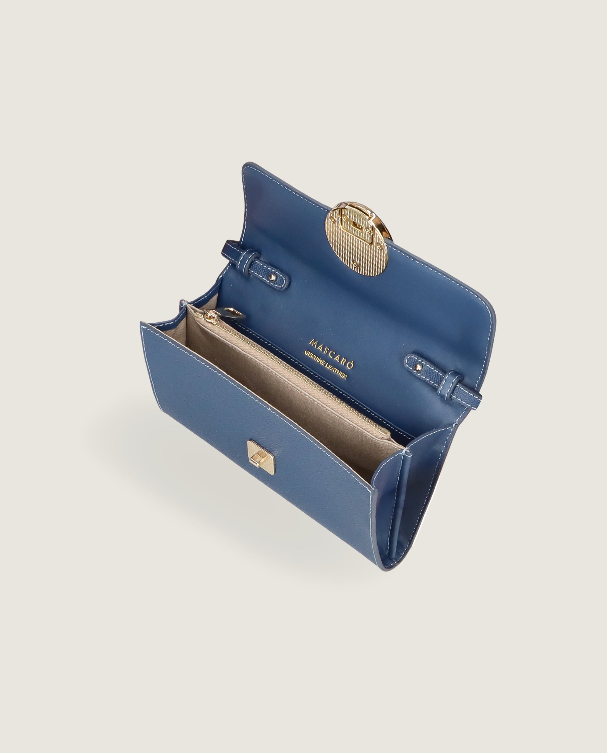 Bolsos Bags Azules Piel