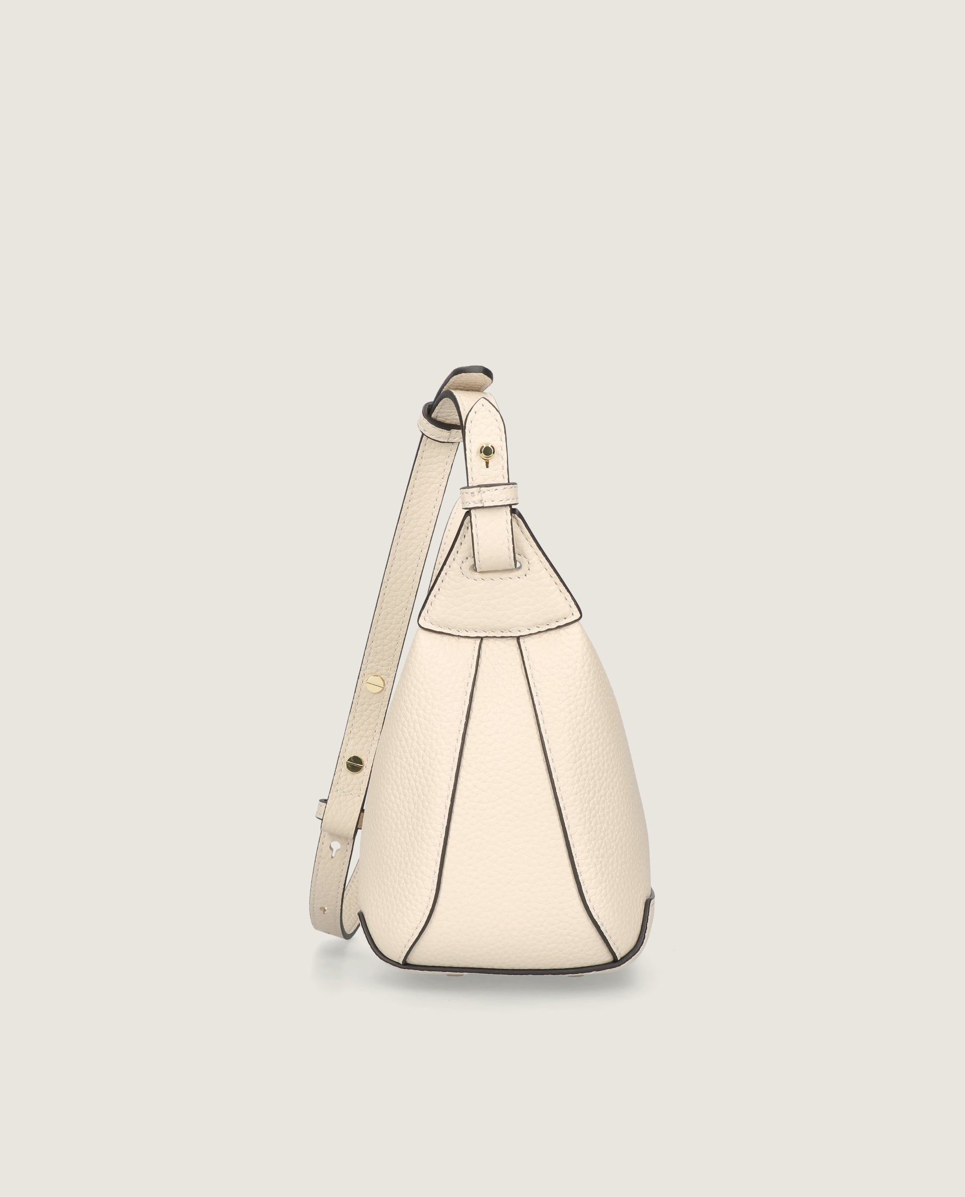 Arena crossbody bag in white leather