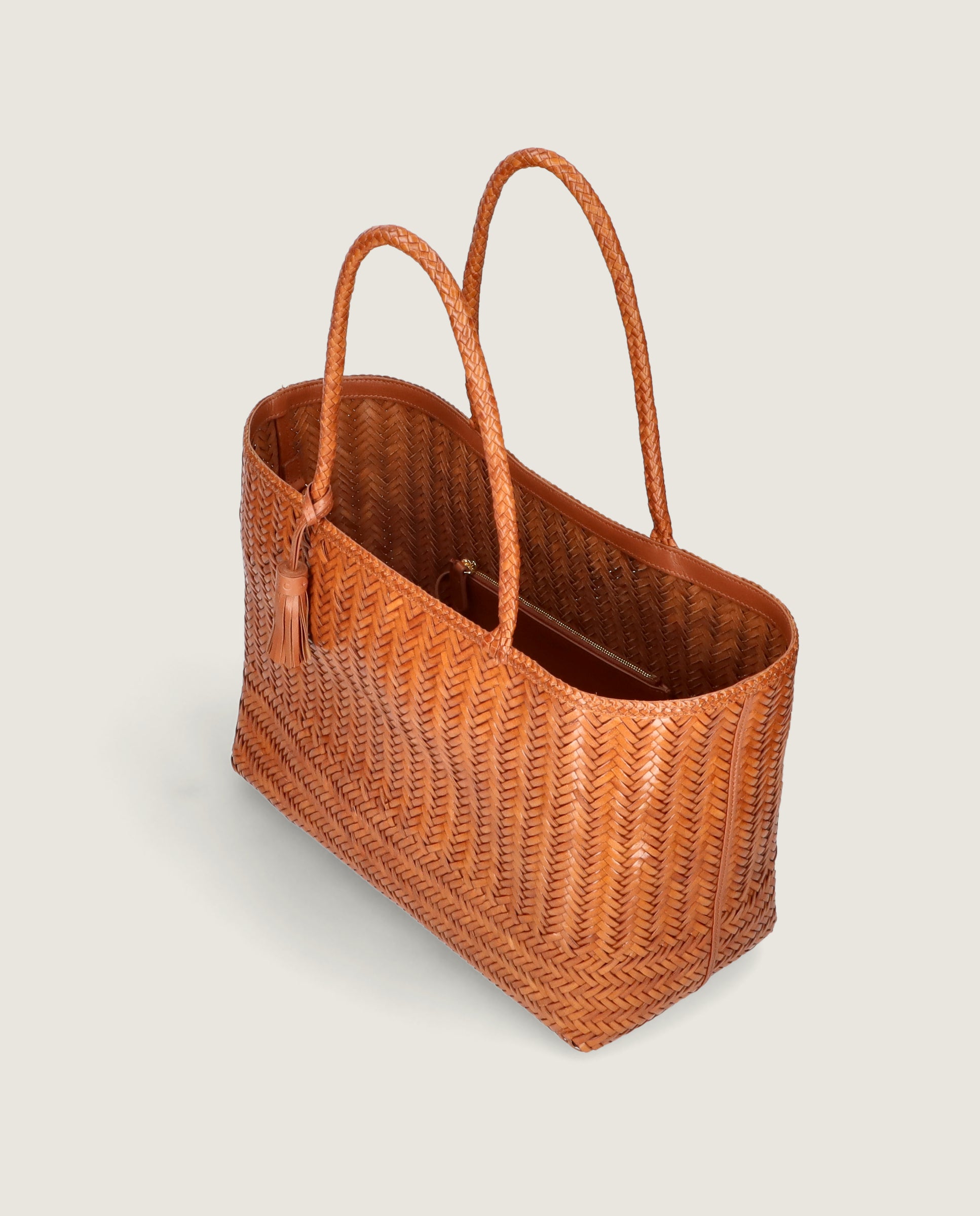 Braune Lederhandtaschen Bags