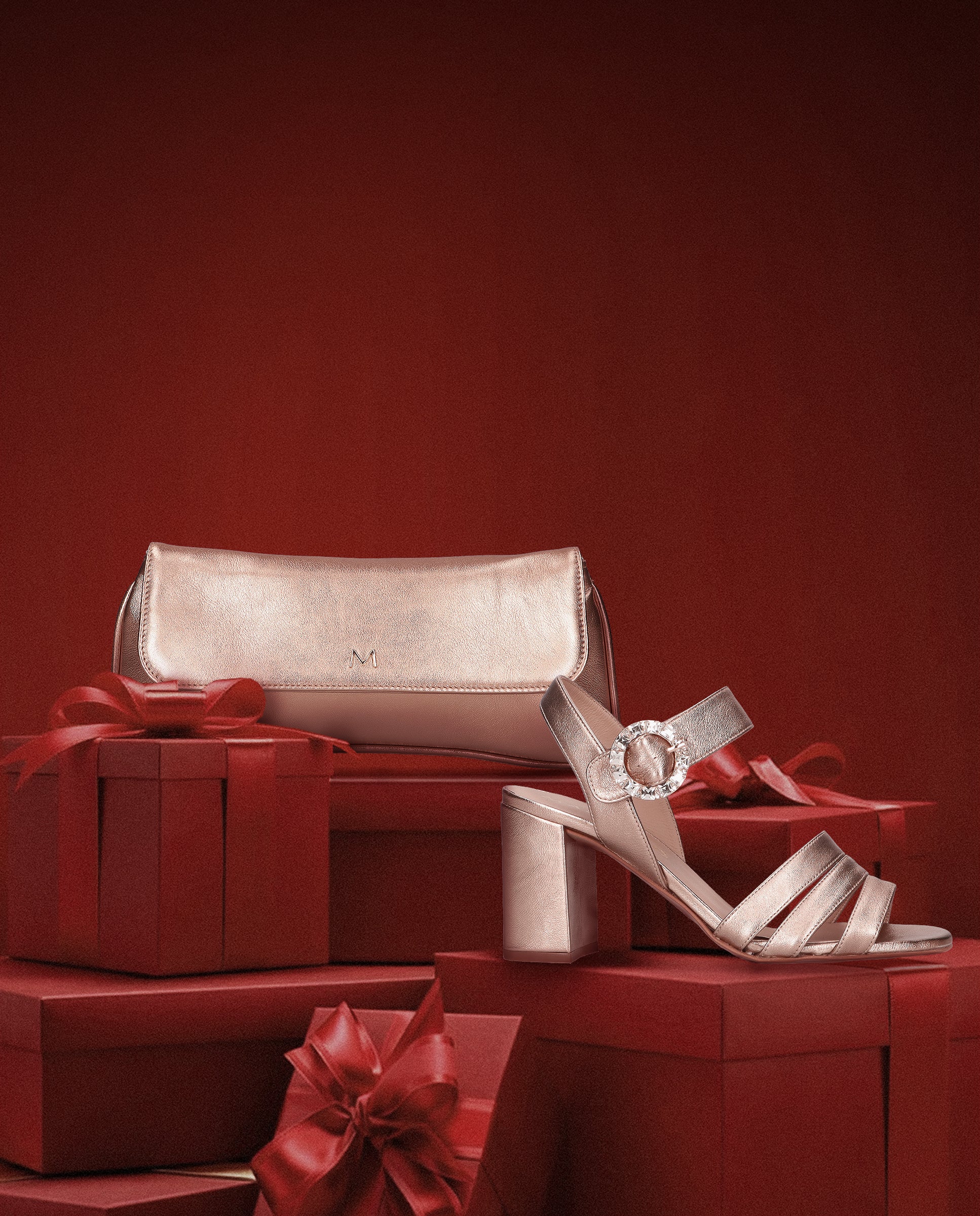 Imagen de Bolsos Bags Dorados Pieles metalizadas por Mascaro