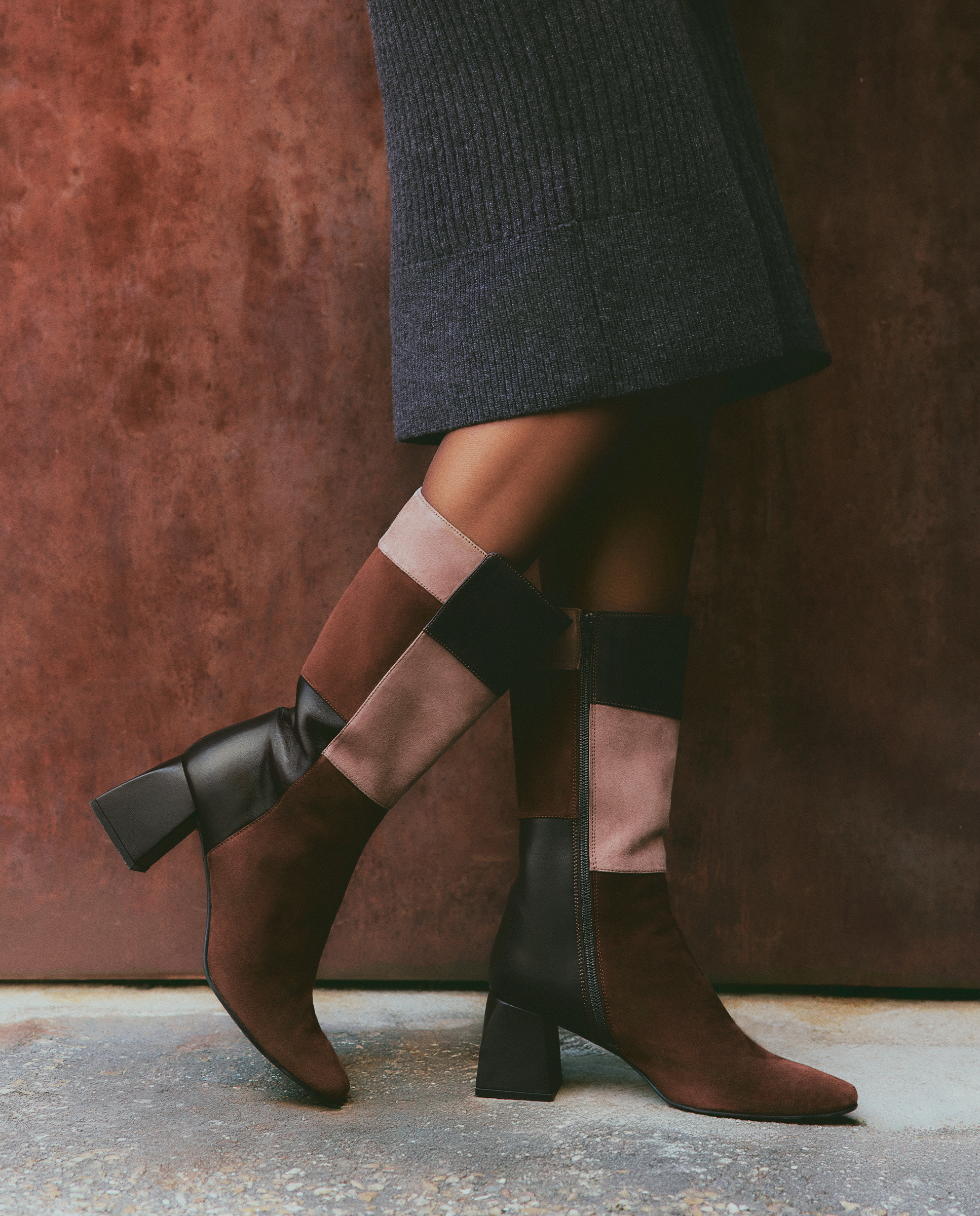 Botines Freja Marrones Ante