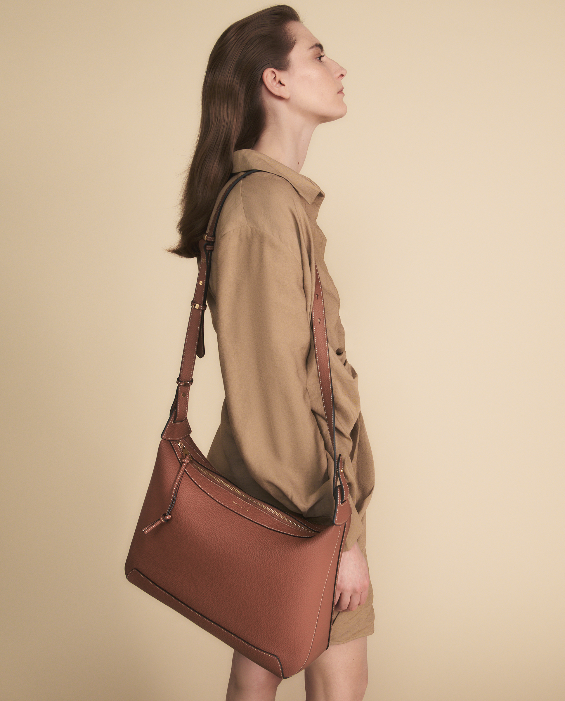 Bolsos Bags Marrones Piel