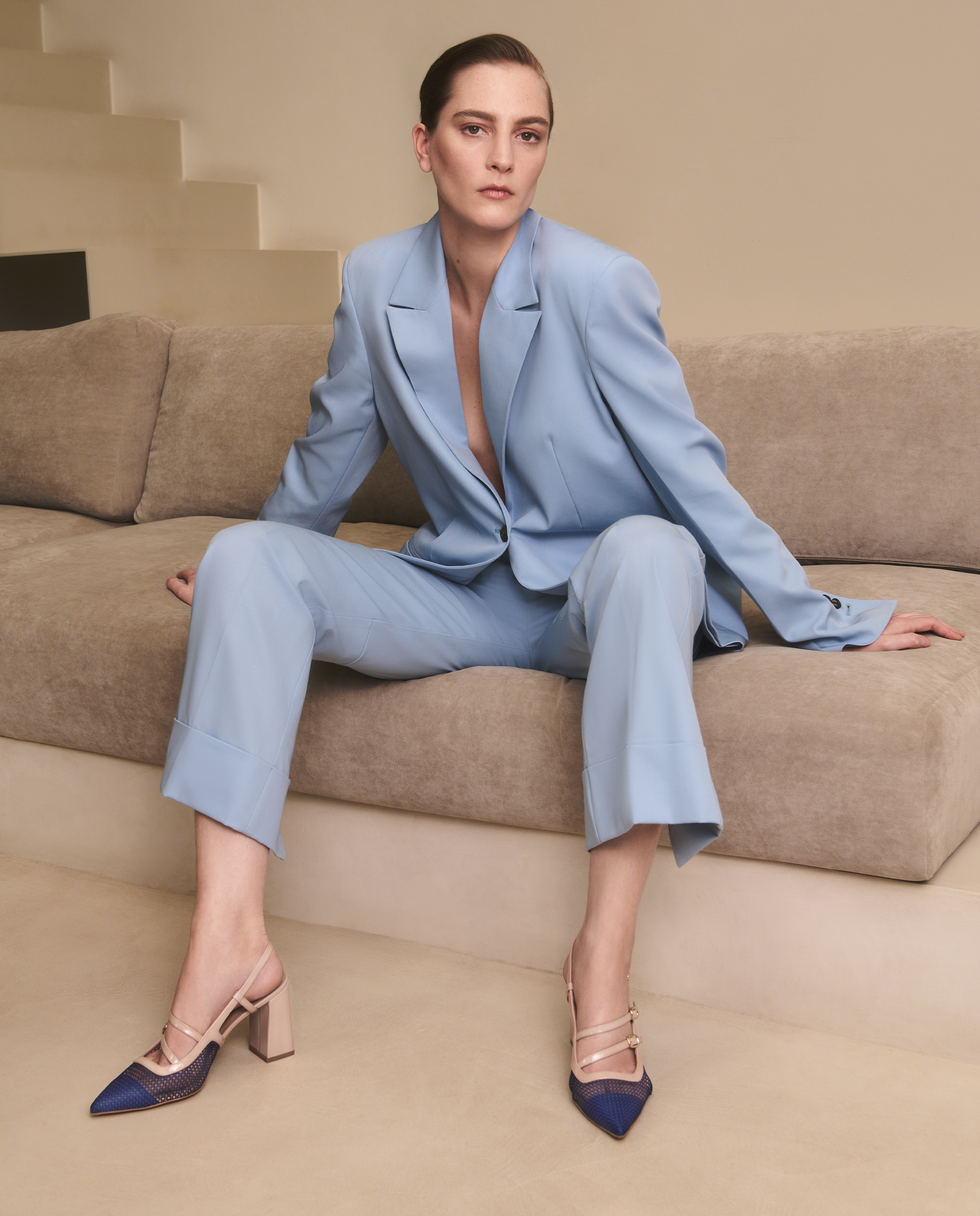 Salon Renata Azules Red