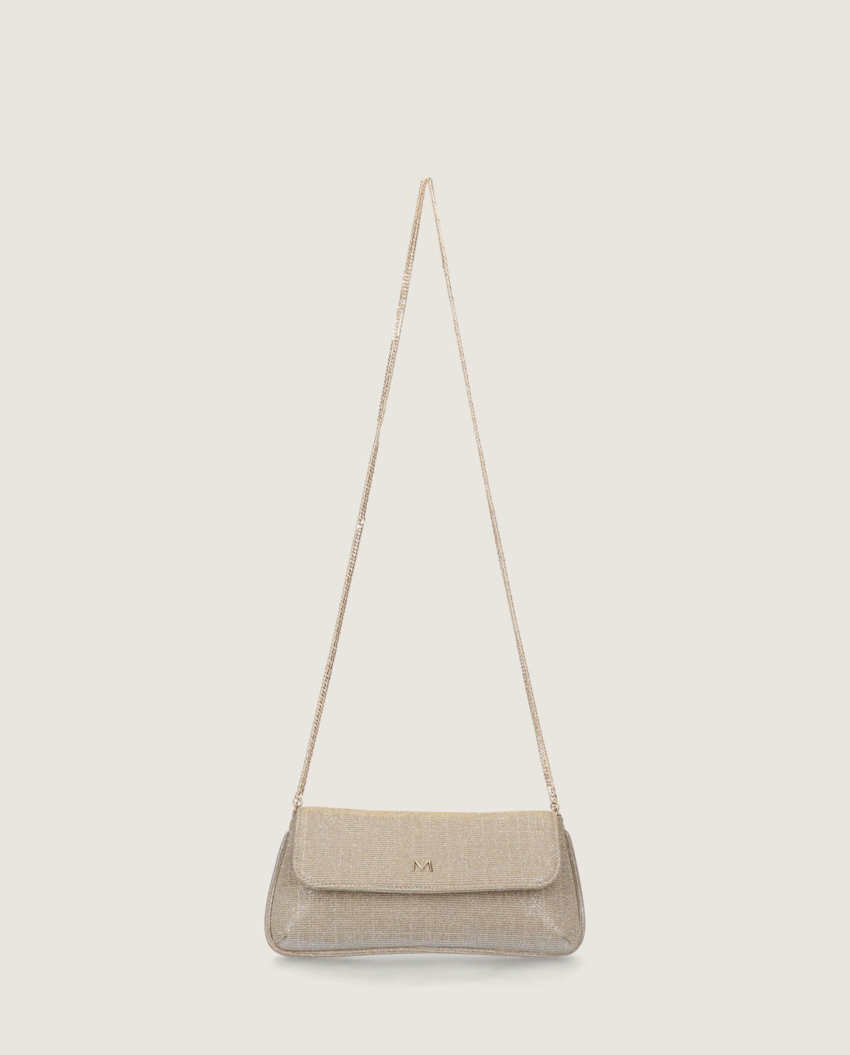Sac Onda Mini en tissu brillant