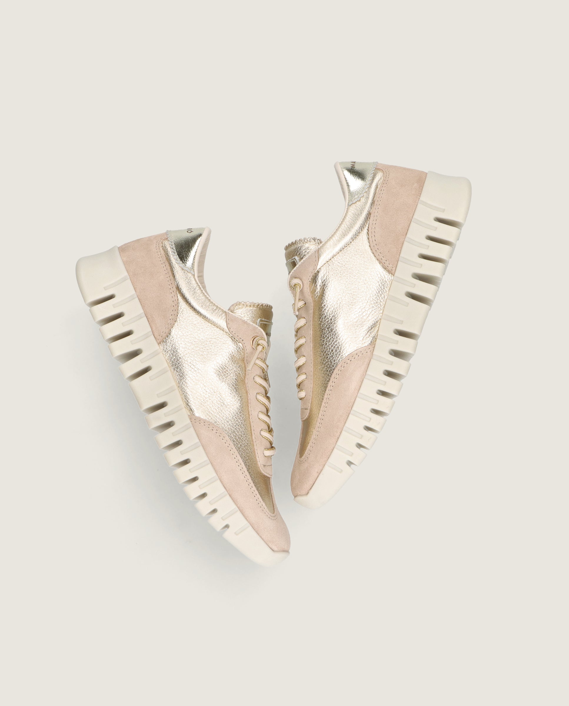 Amaya sneaker in makeup pink suede