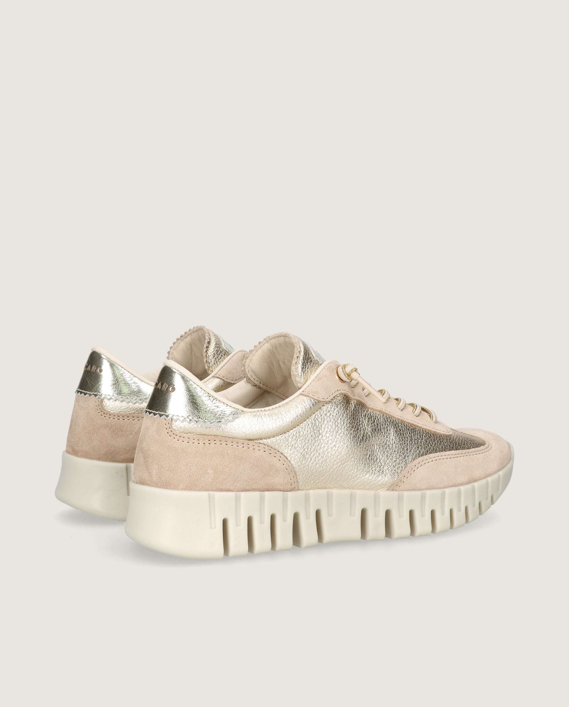 Amaya sneaker in makeup pink suede