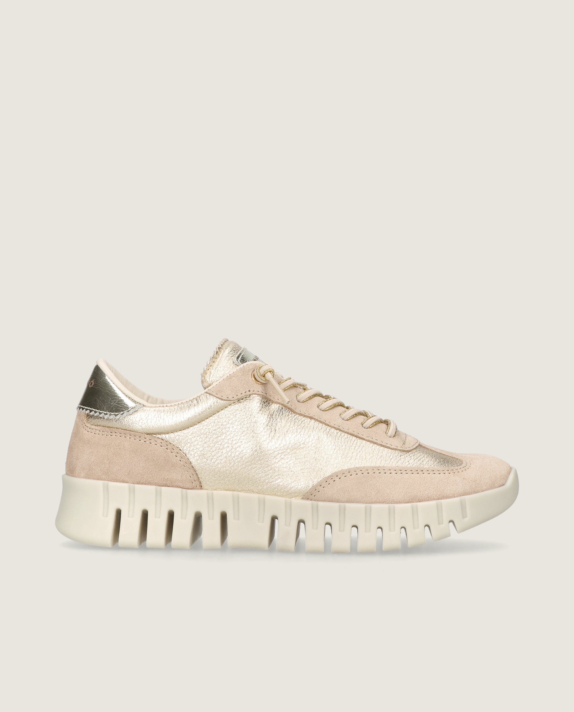Amaya sneaker in makeup pink suede
