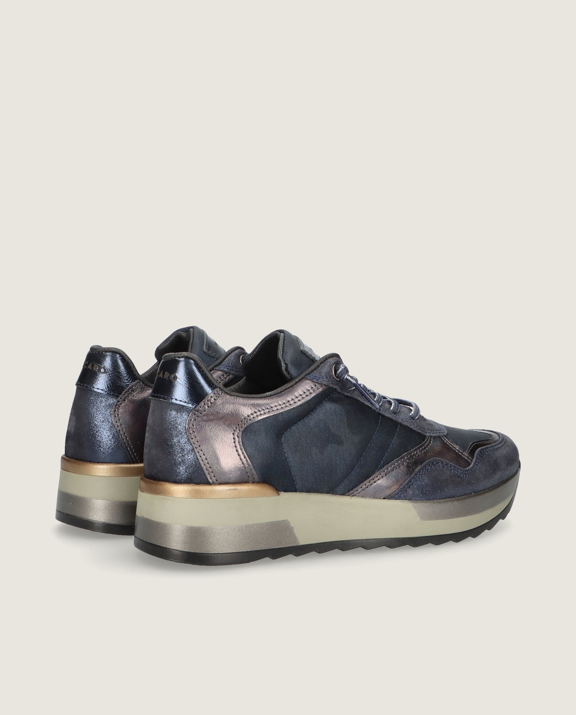 Zapatos Steffi Azules Piel