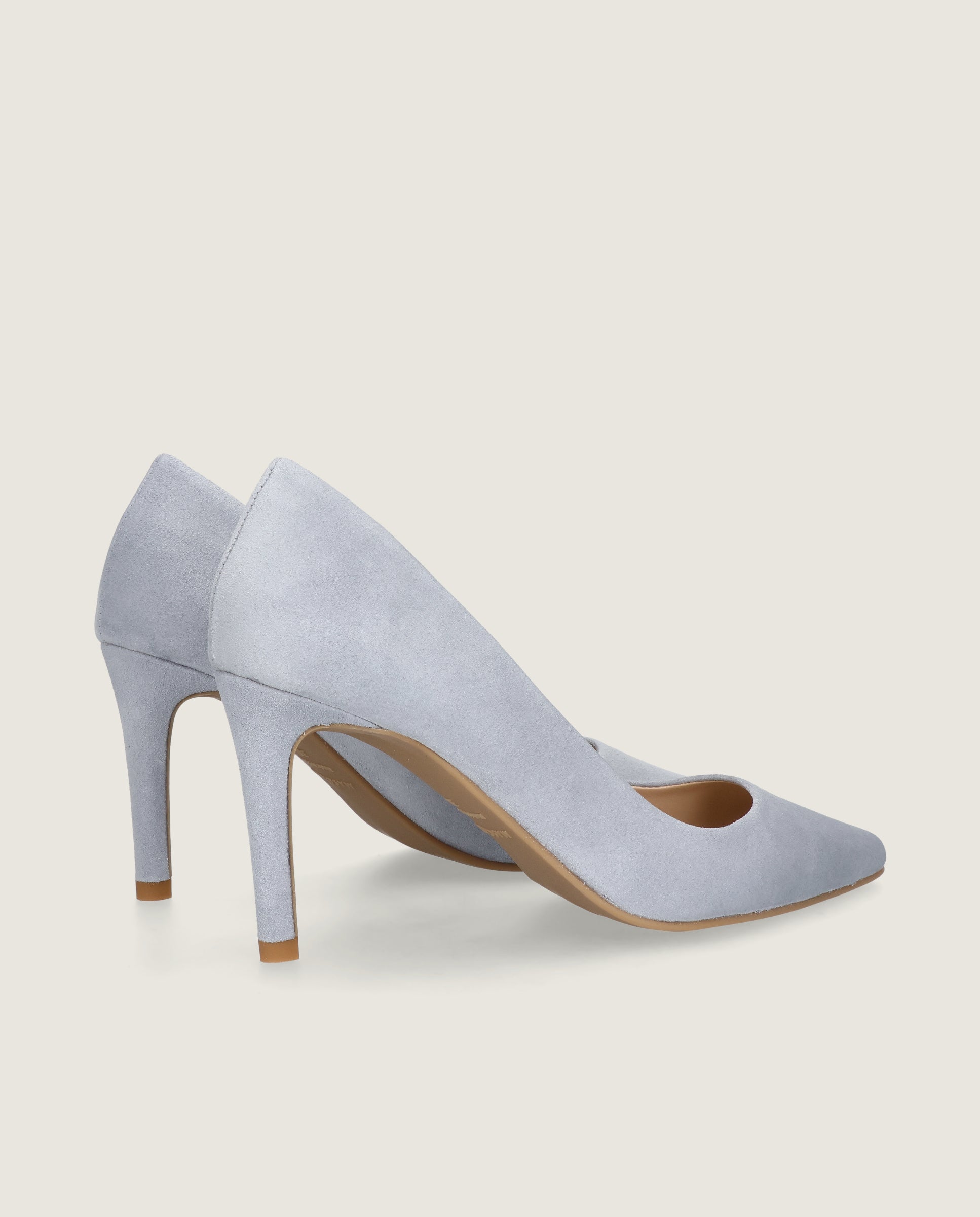 Renata pump in jenas blue suede