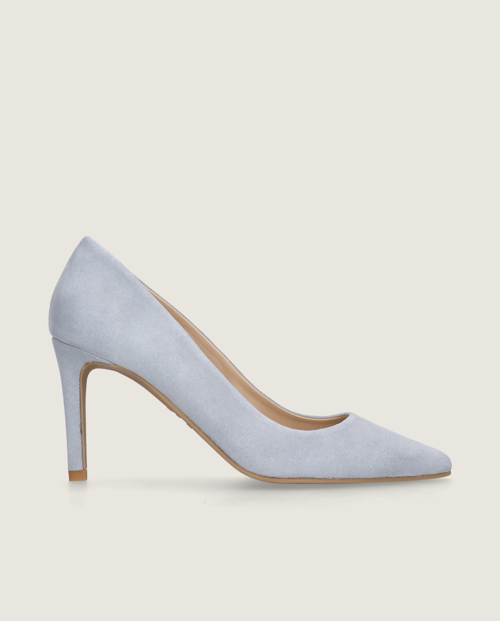 Renata pump in jenas blue suede