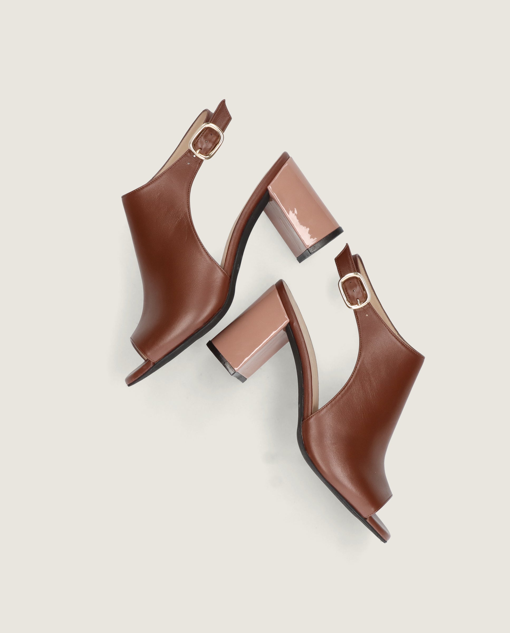 Sandalias Ruth Marrones Piel