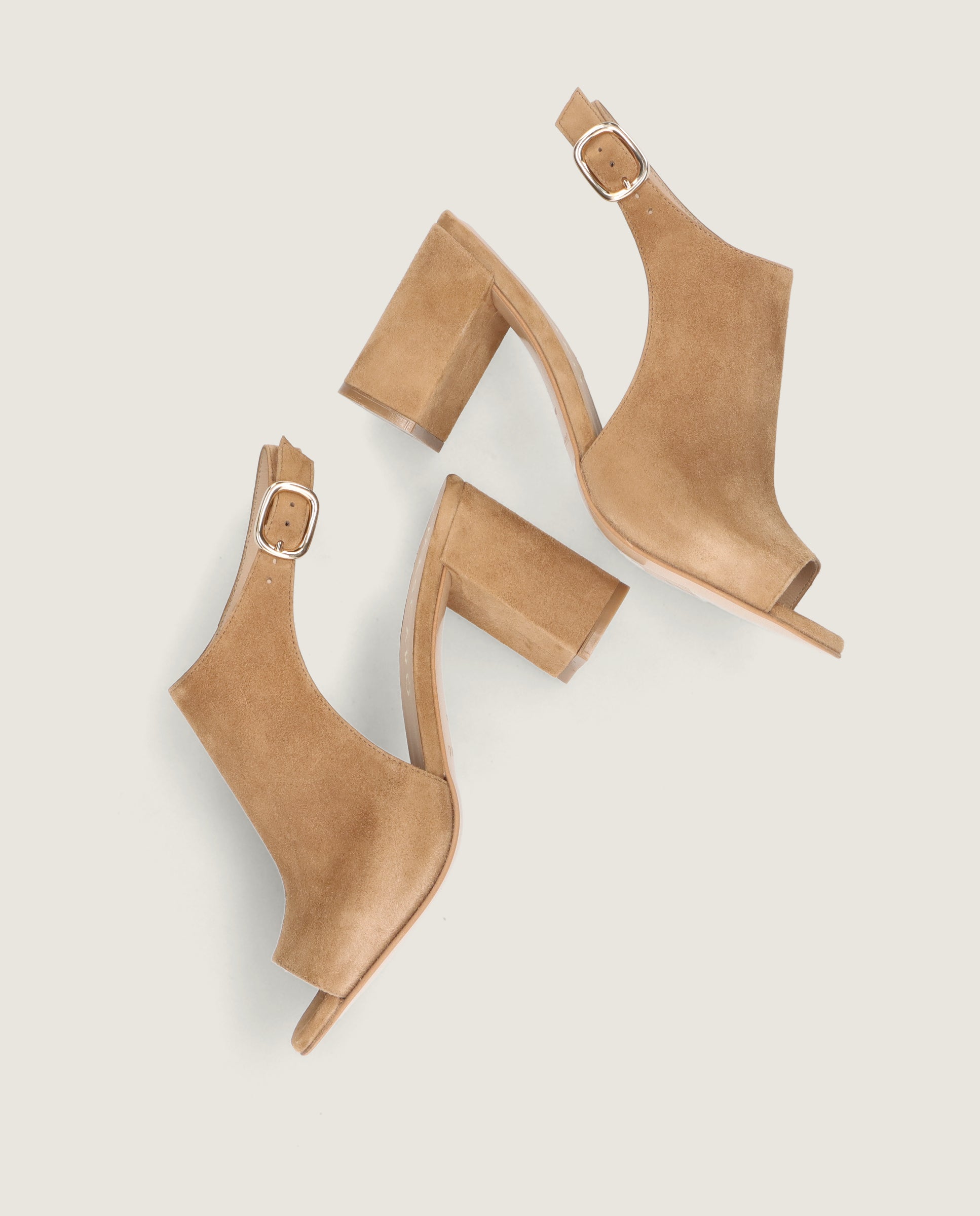 Sandalias Ruth Marrones Ante