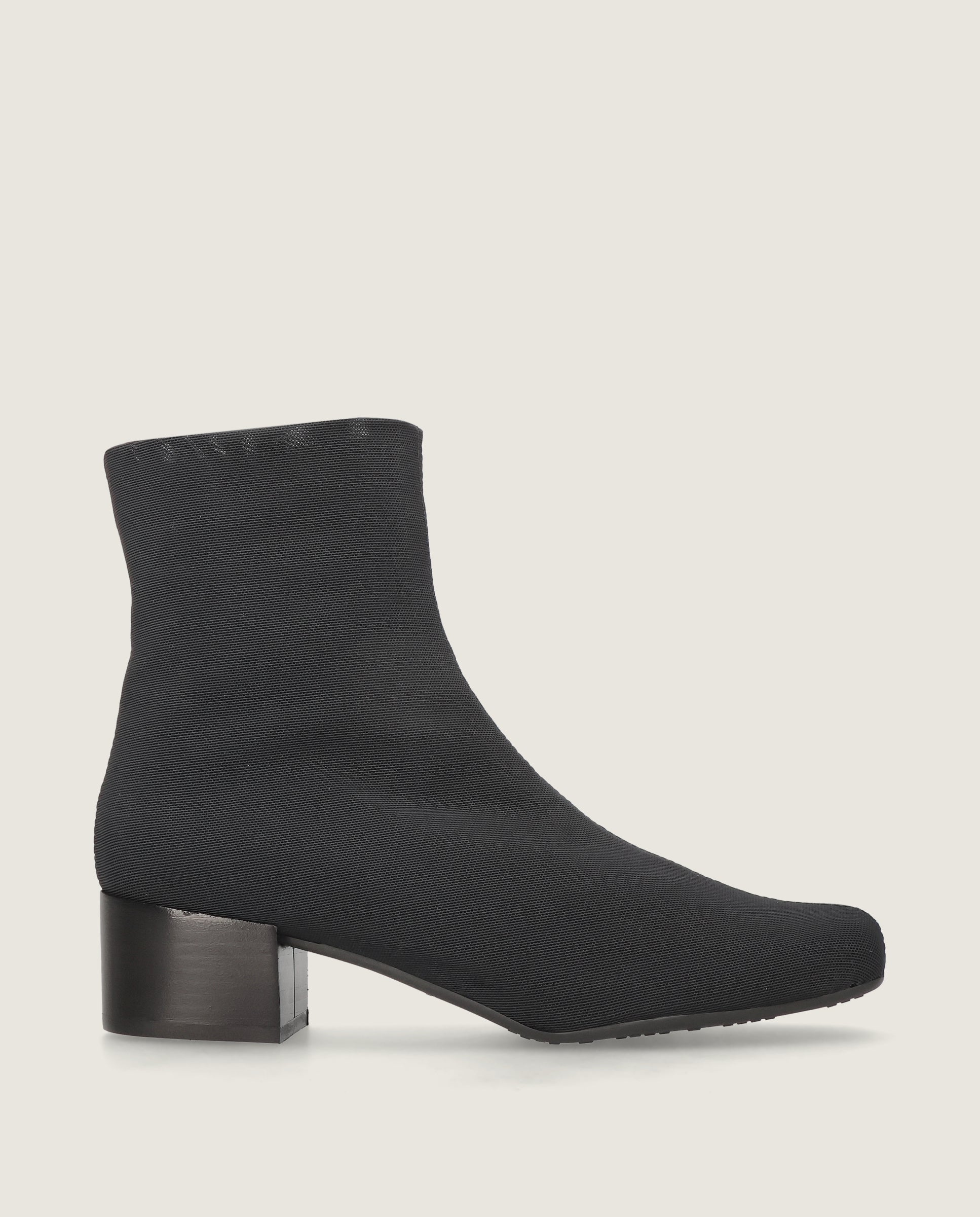 Botines Milan Negros Tejidos