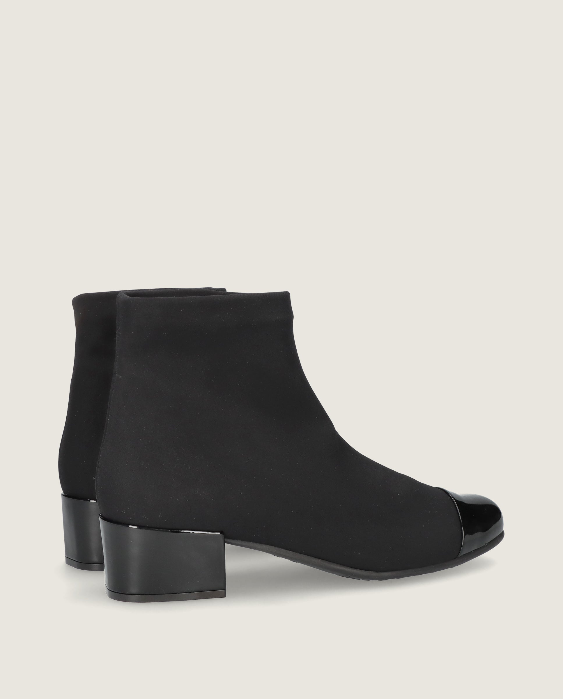 Botines Milan Negros Tejidos
