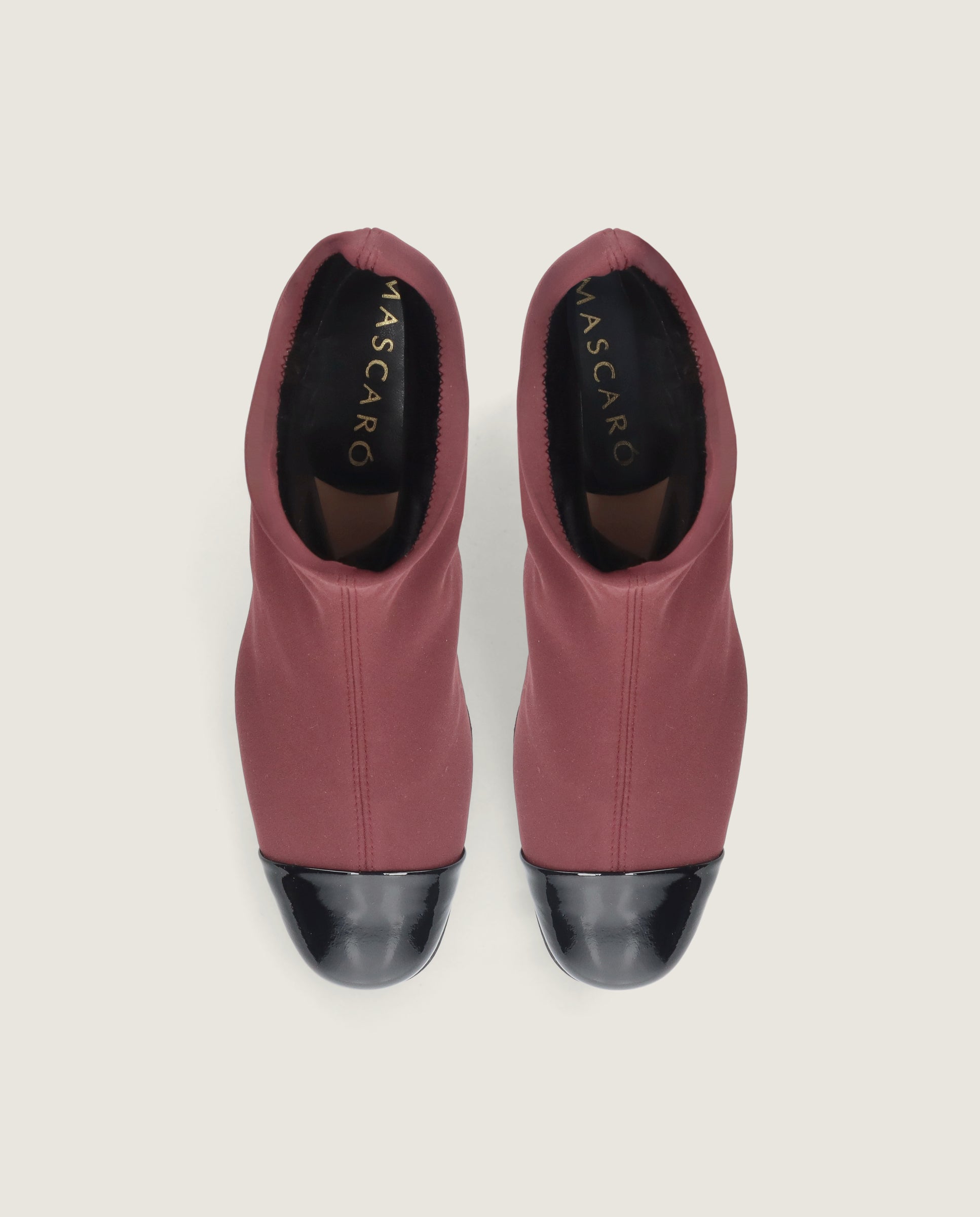 Vue alternative de Bottines Milan Rouges Tissées par Mascaro
