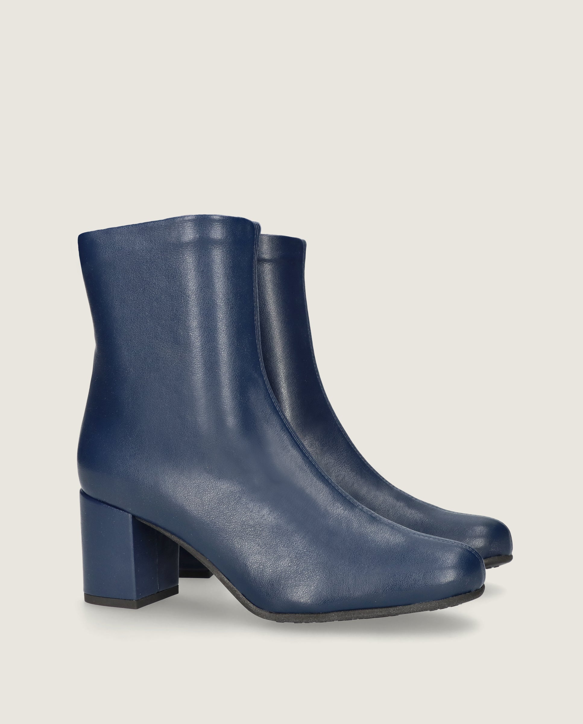 Botines Bologna Azules Tejidos