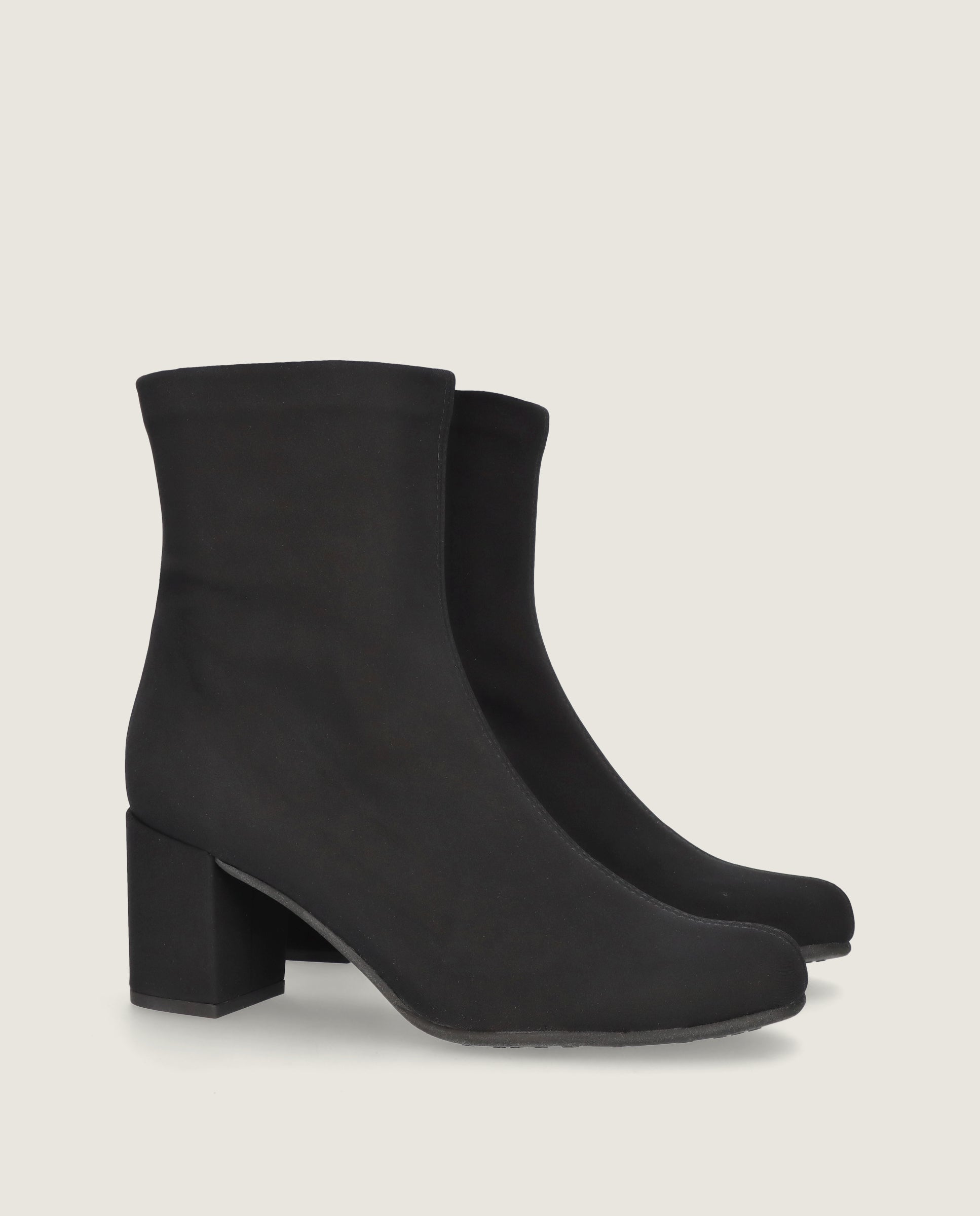 Botines Bologna Negros Tejidos