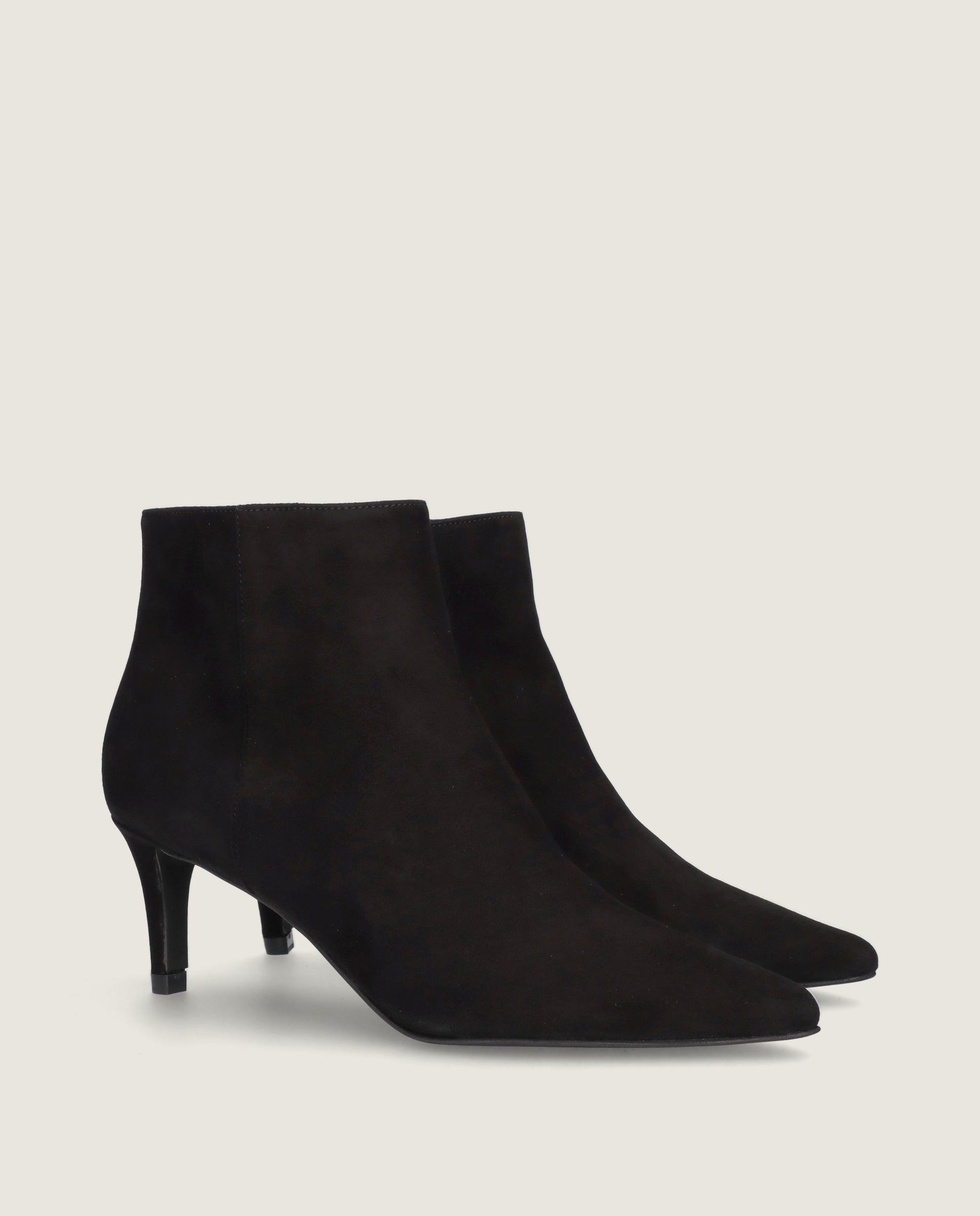 Botines Phoebe Negros Ante