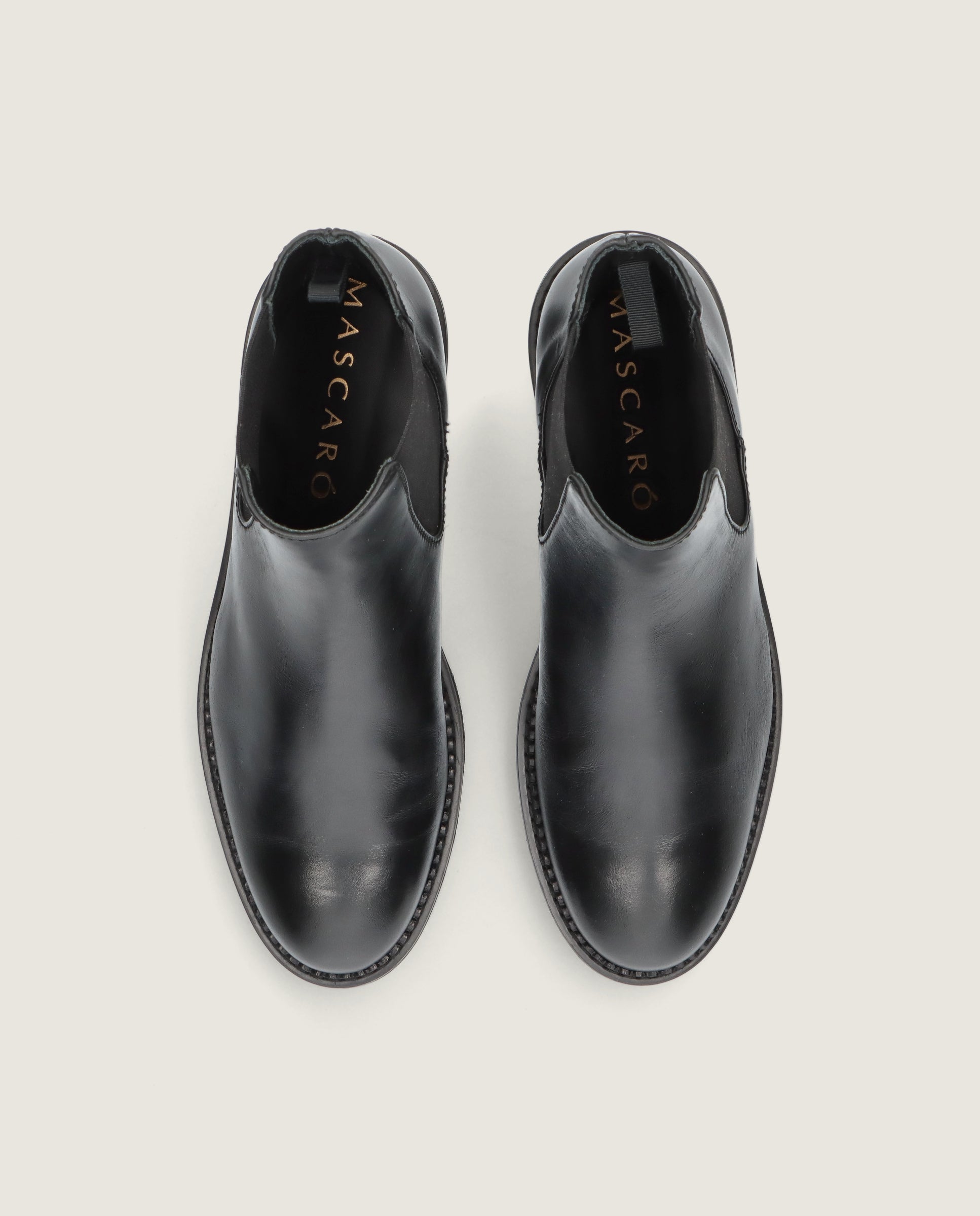 Botines Napoli Negros Piel