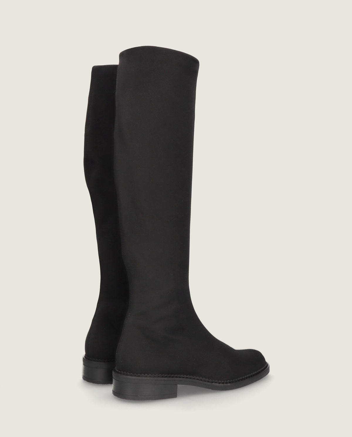 Napoli Black Woven Boots