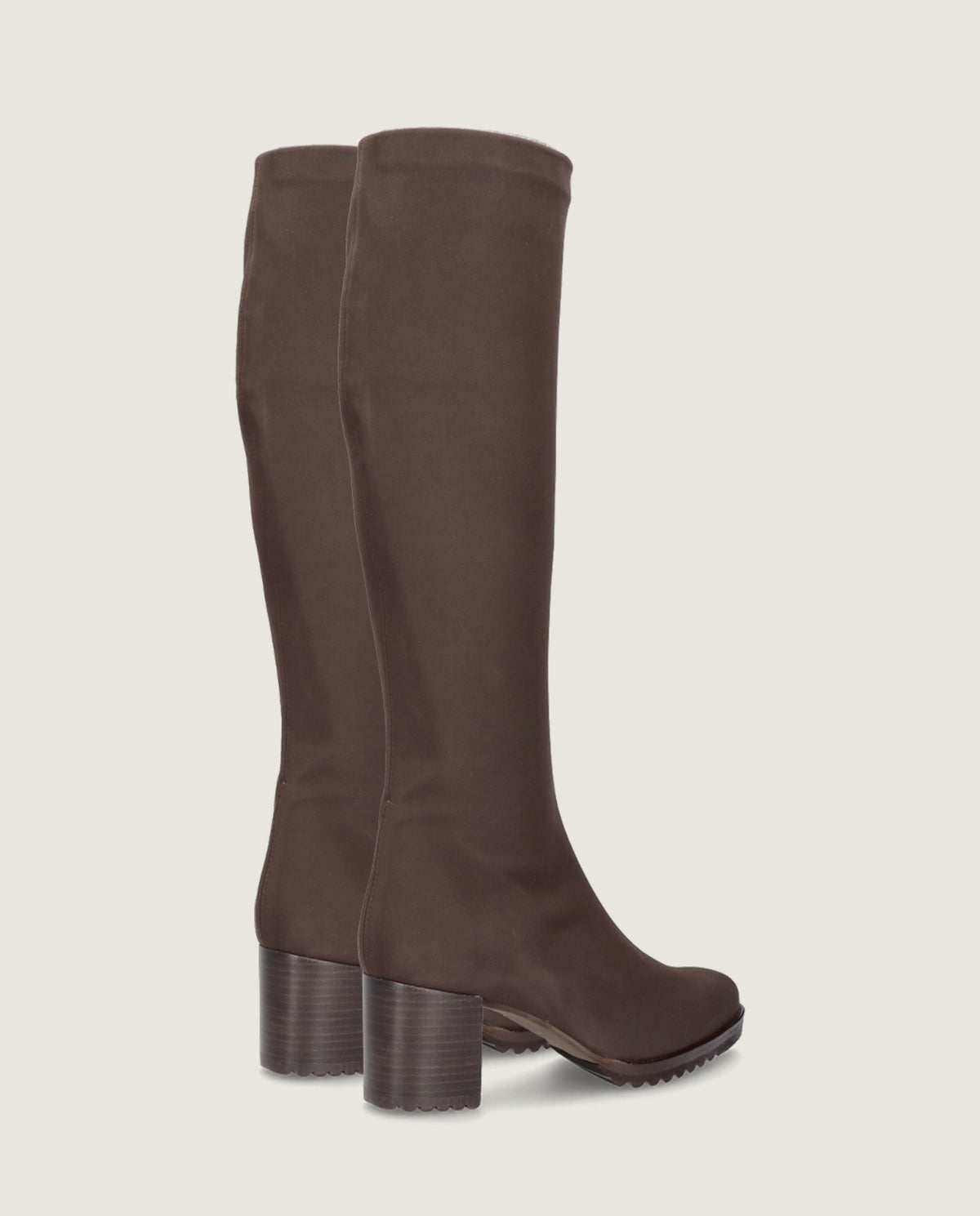 Cindy Brown Woven Boots