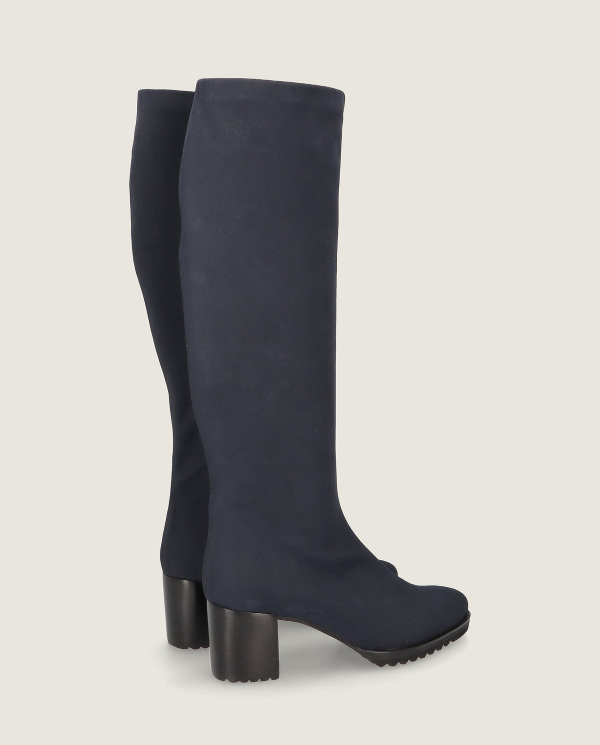 Blaue Cindy Stiefel Gewebe